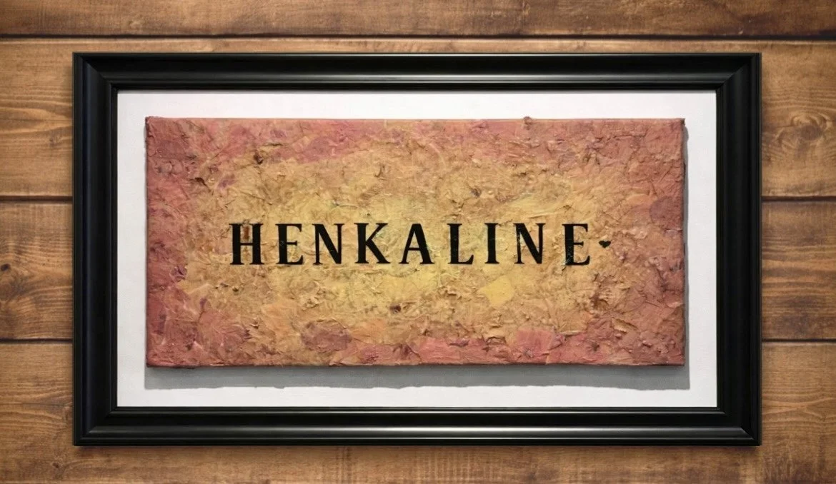 Personalized framed artwork that has Columbus, Ohio wedding petals preserved beneath paint.