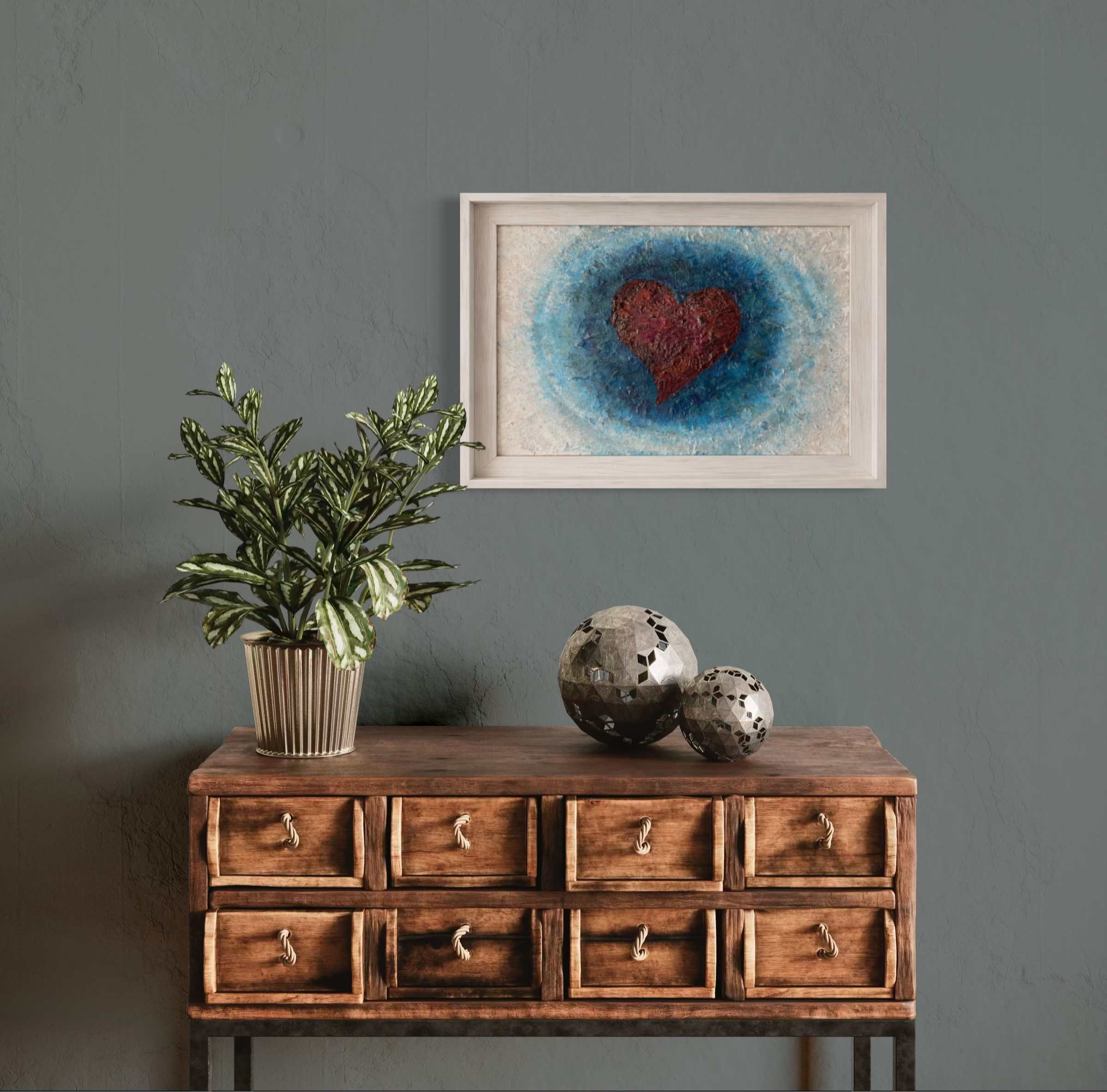 Modern floral preservation in Columbus, Ohio that transforms petals into original art.