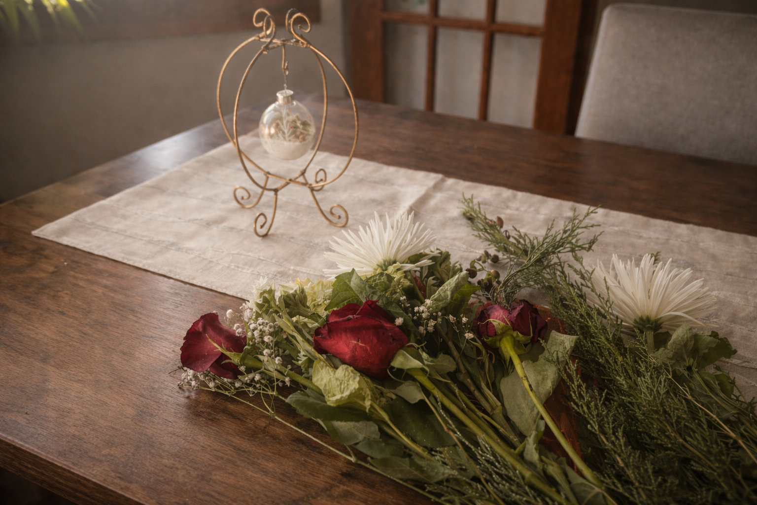 Floral preservation of both old and new flowers in Columbus, Ohio.