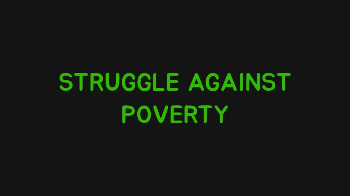 Struggle Against Poverty