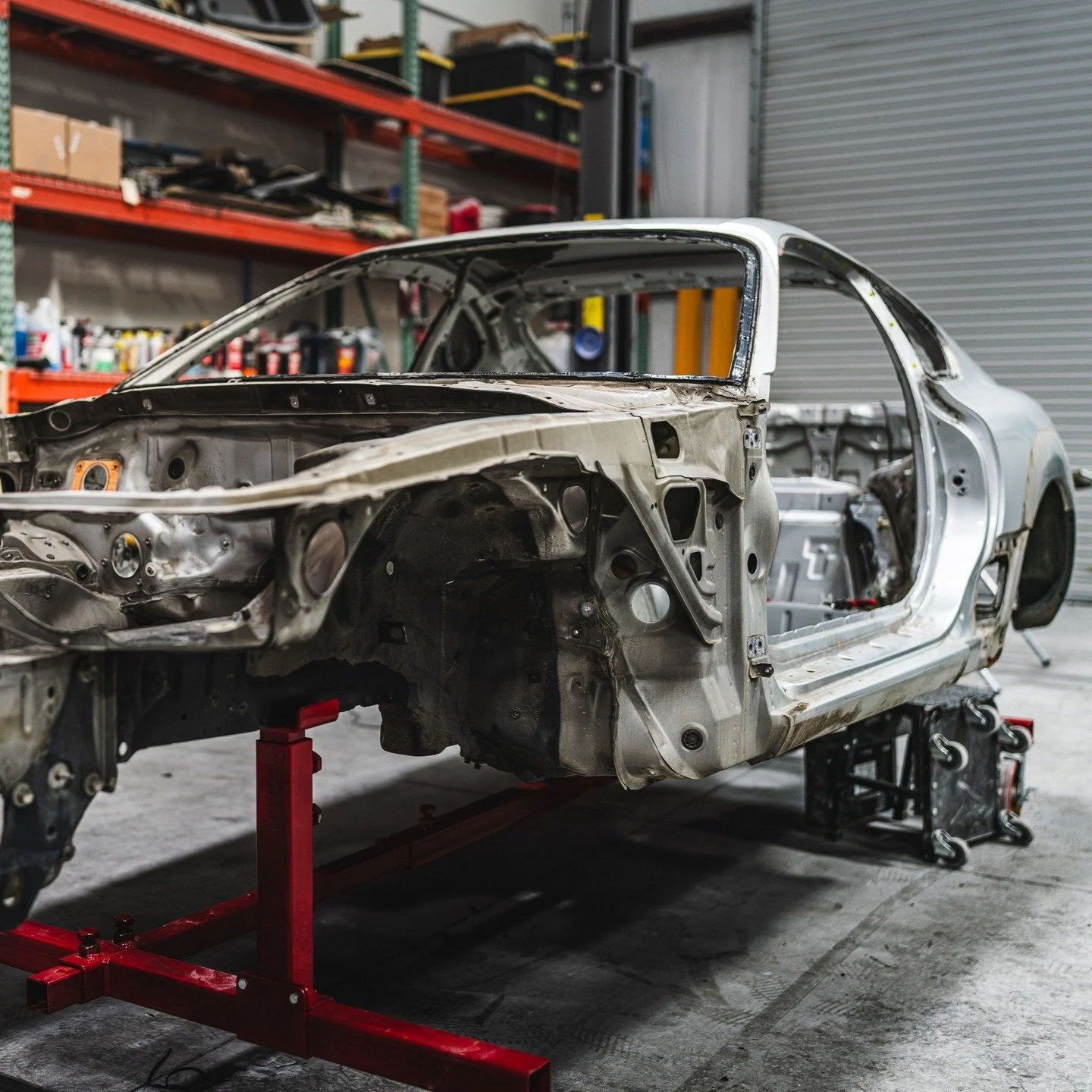 The new floor is being installed in our Twin Turbo LS3 Swapped MK4 Supra!