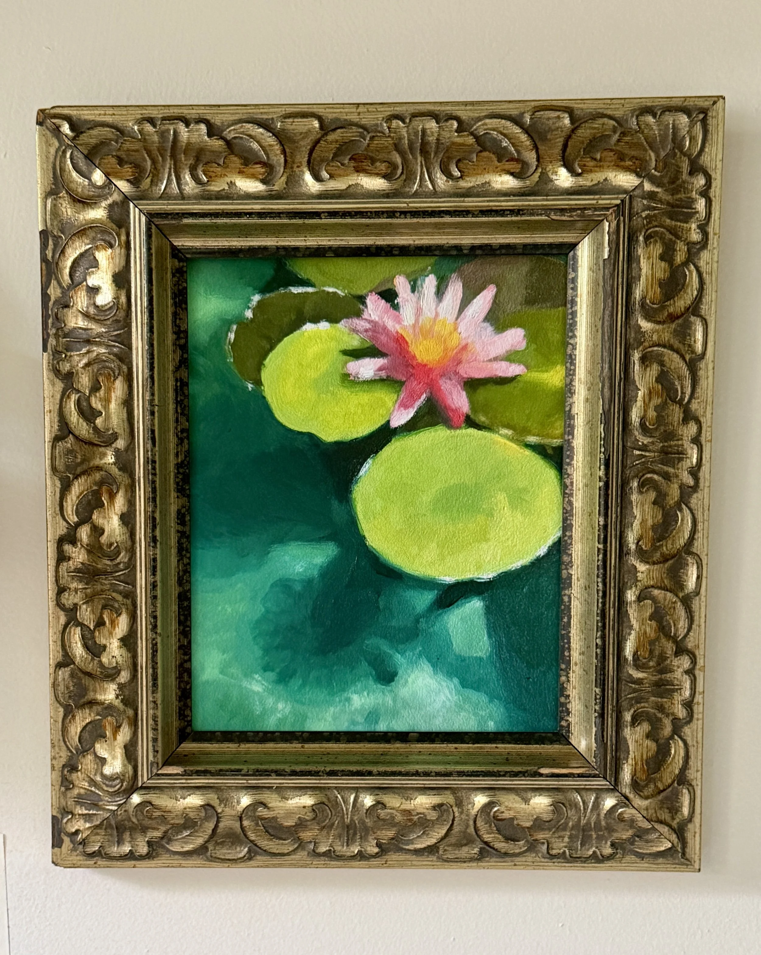 *signed* le jardin print