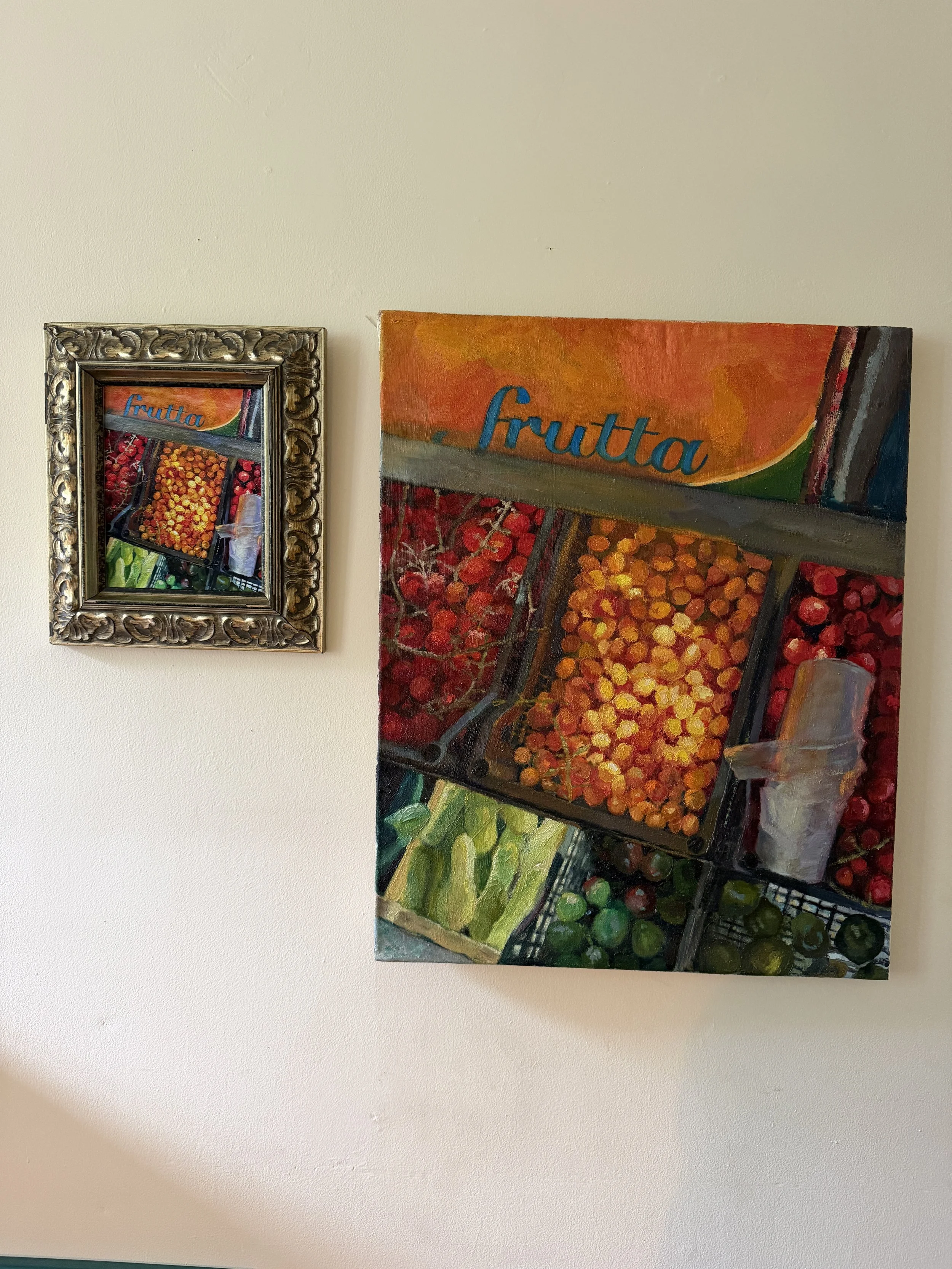 *signed* frutta print