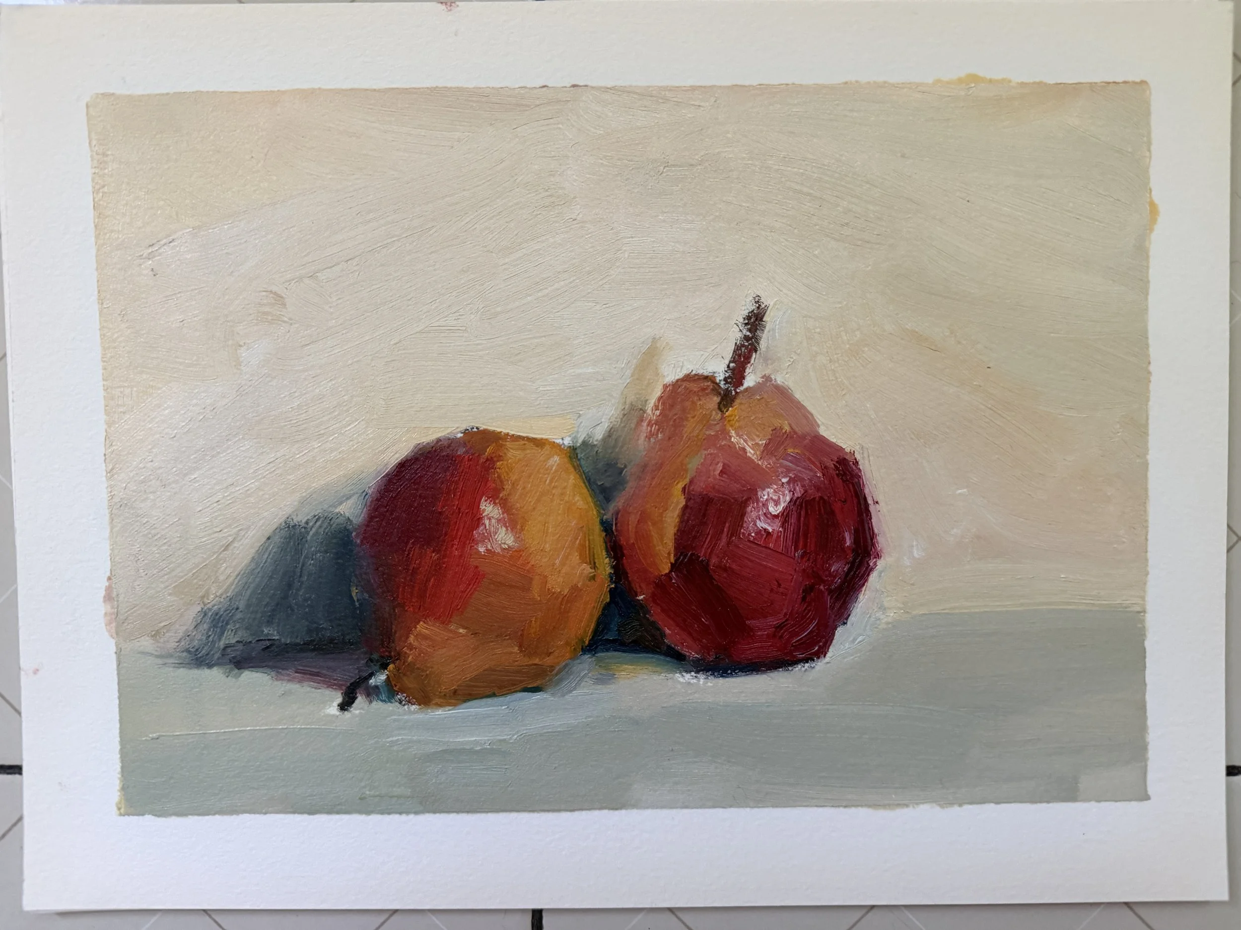 pair of pears - a David Oleski study