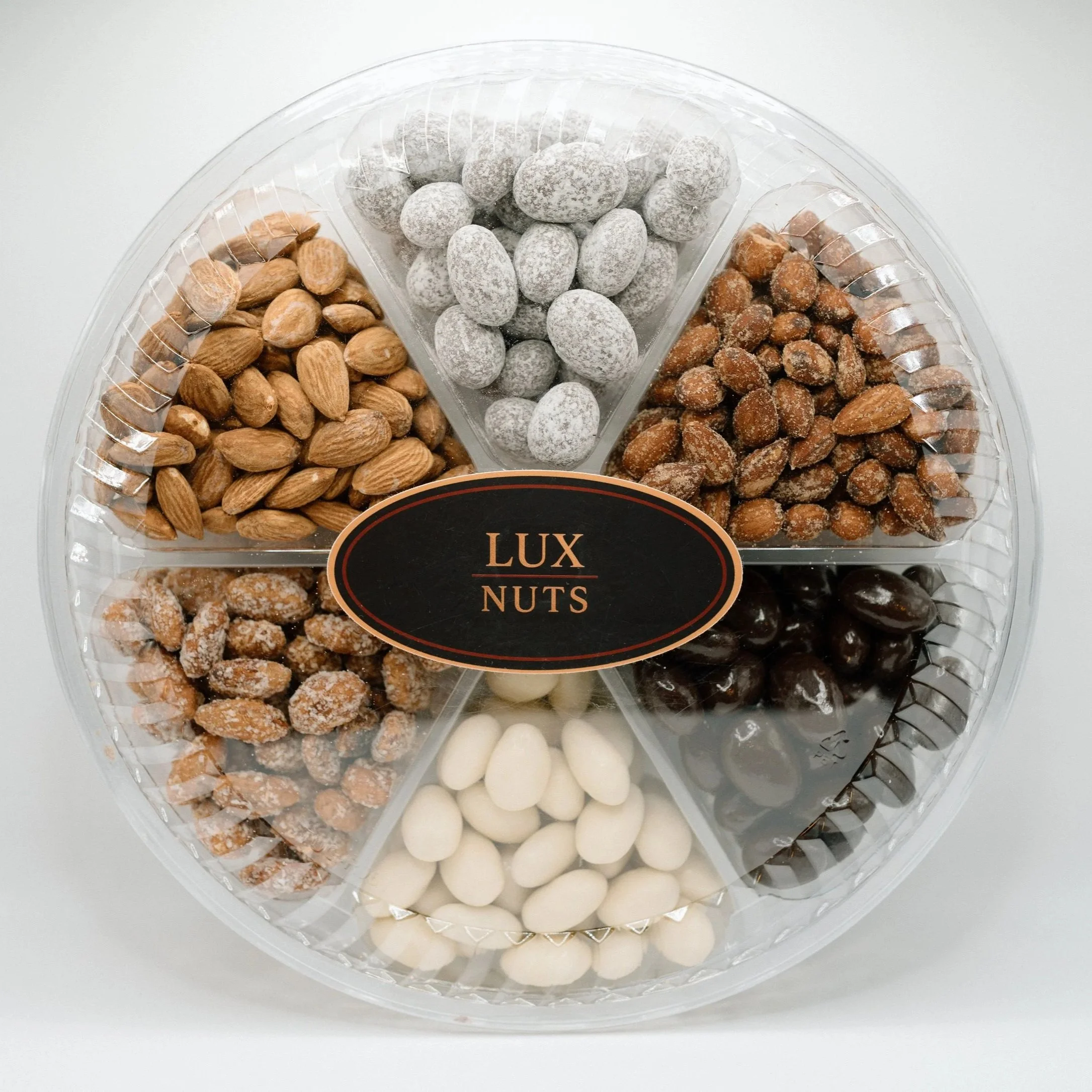 2 lb container Almond Medley