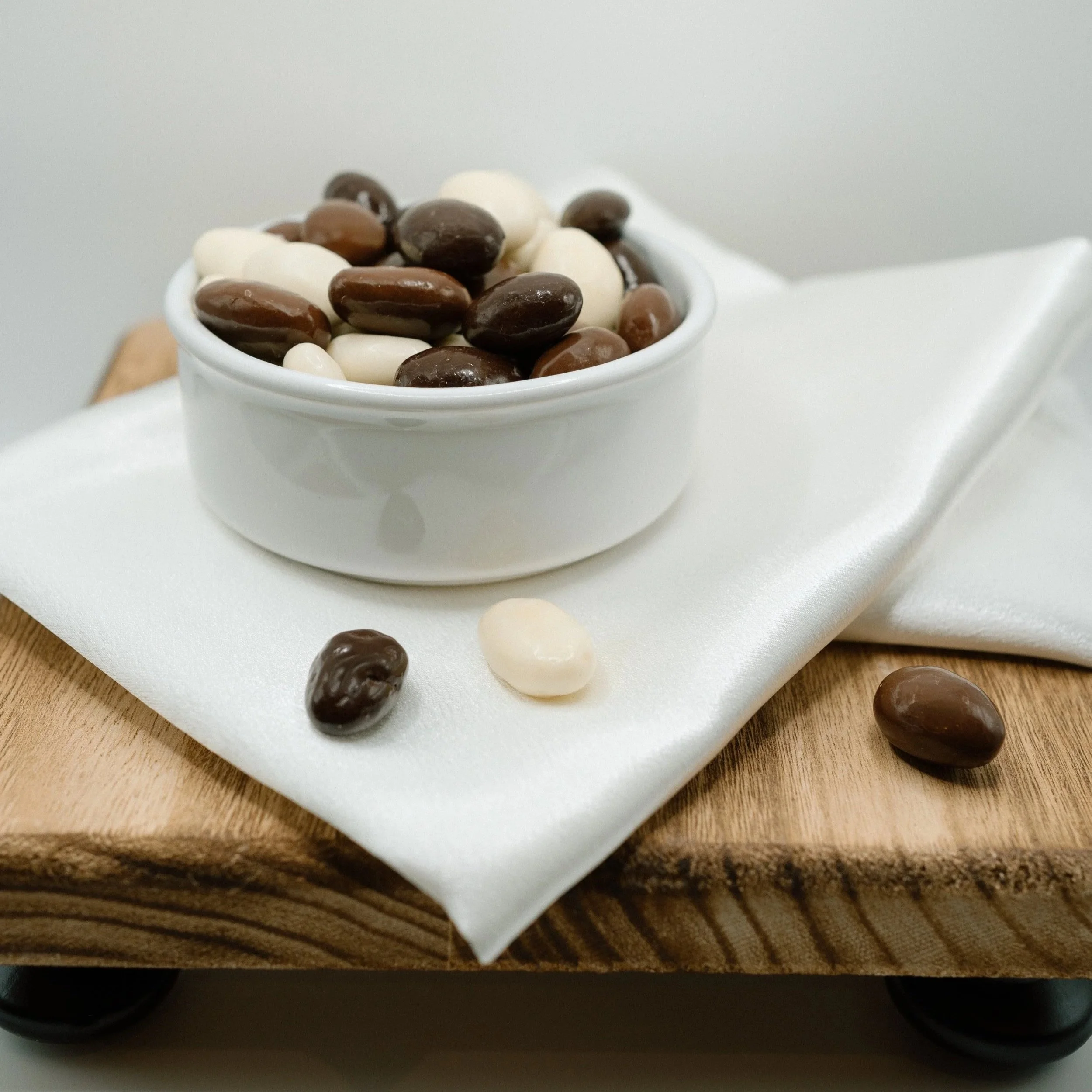 Bowl of Mitz Mix Almonds