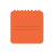 Orange folder icon with a white document behind it.