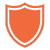 Illustration of a shield with a simple design