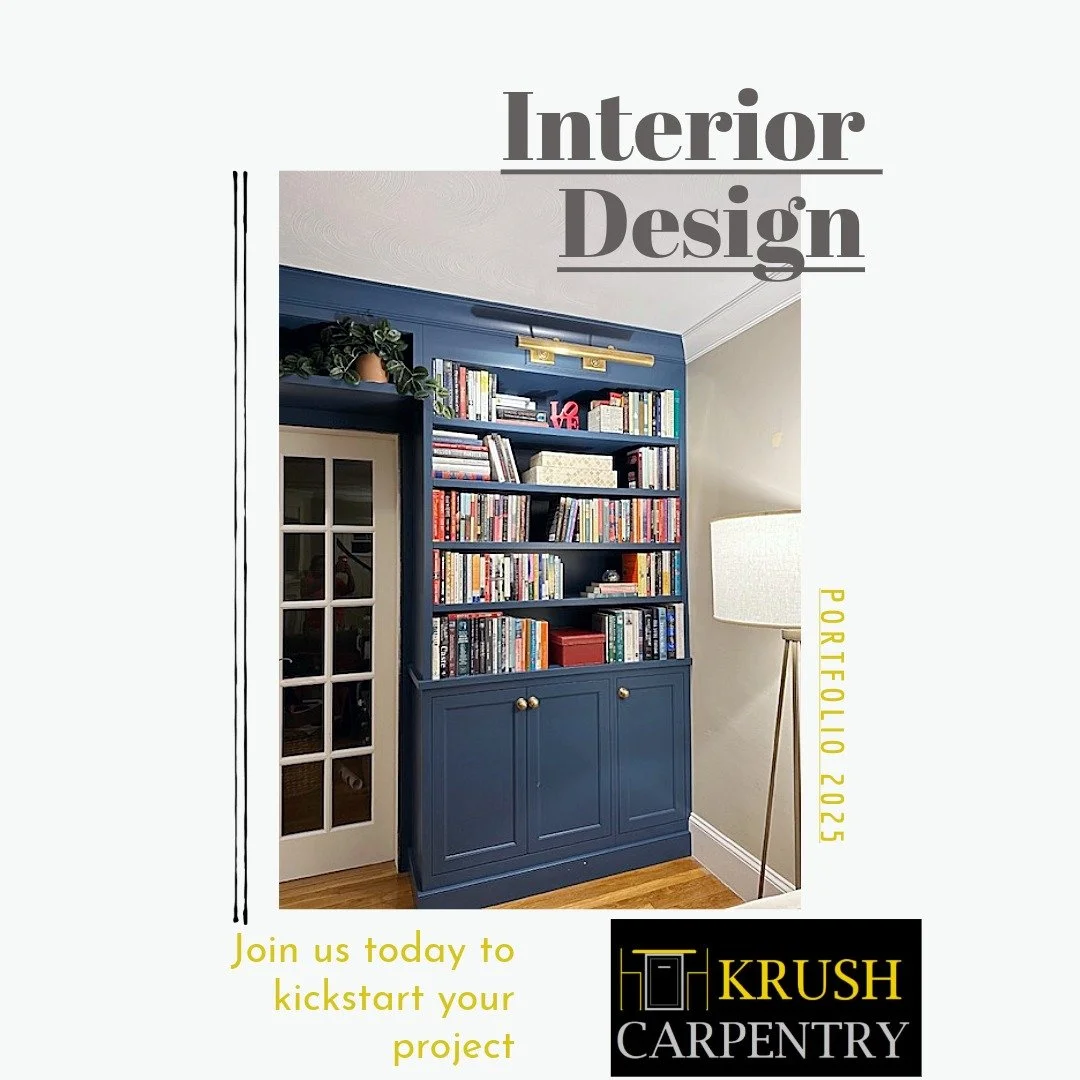 fall is the perfect time to start your home improvement projects, just in time for the holiday season!! #interiordesign #remodel#homedecor #instahome #cabinets#builtins#home #library#bookcase