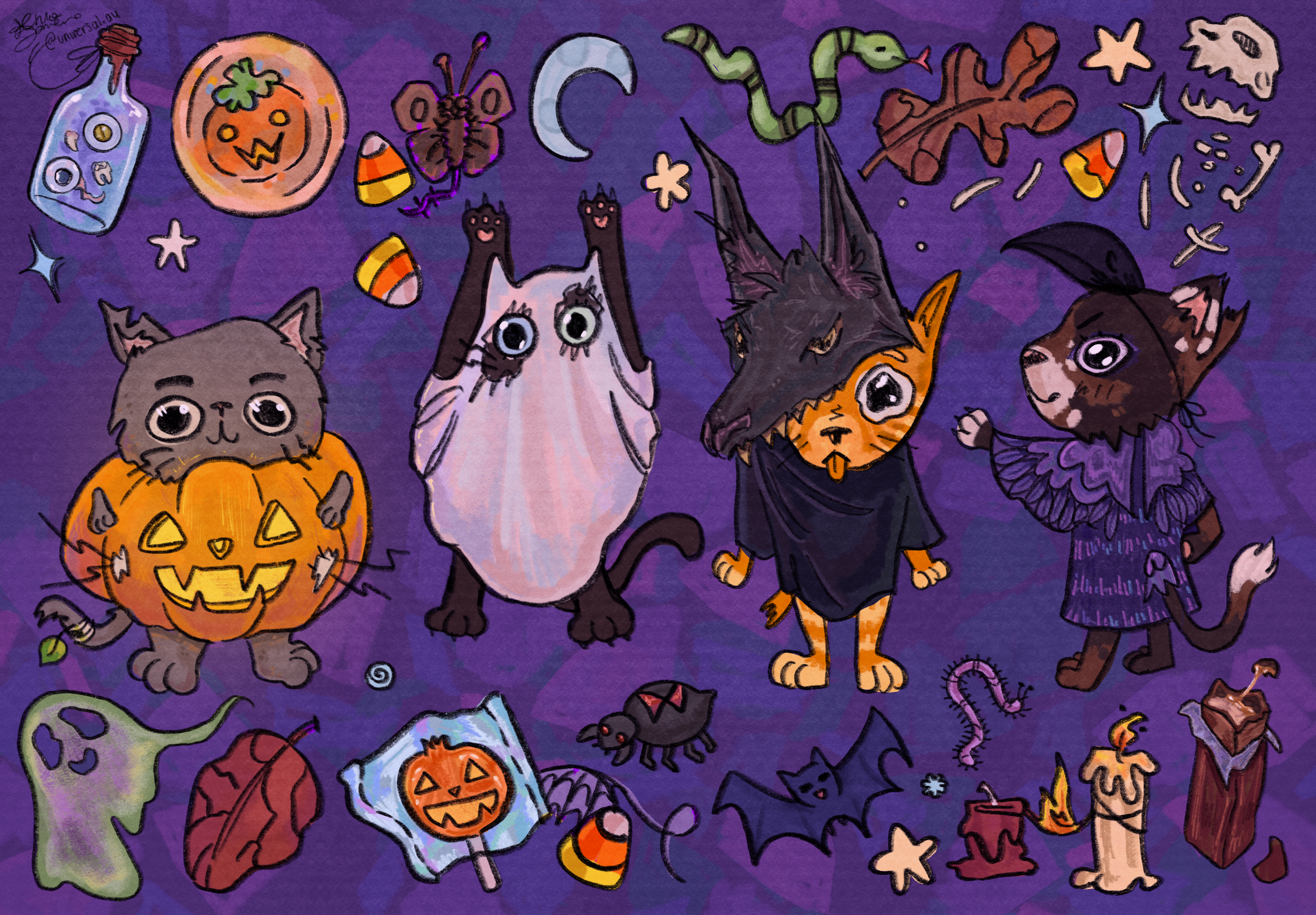 PurrfectPals Mini Print