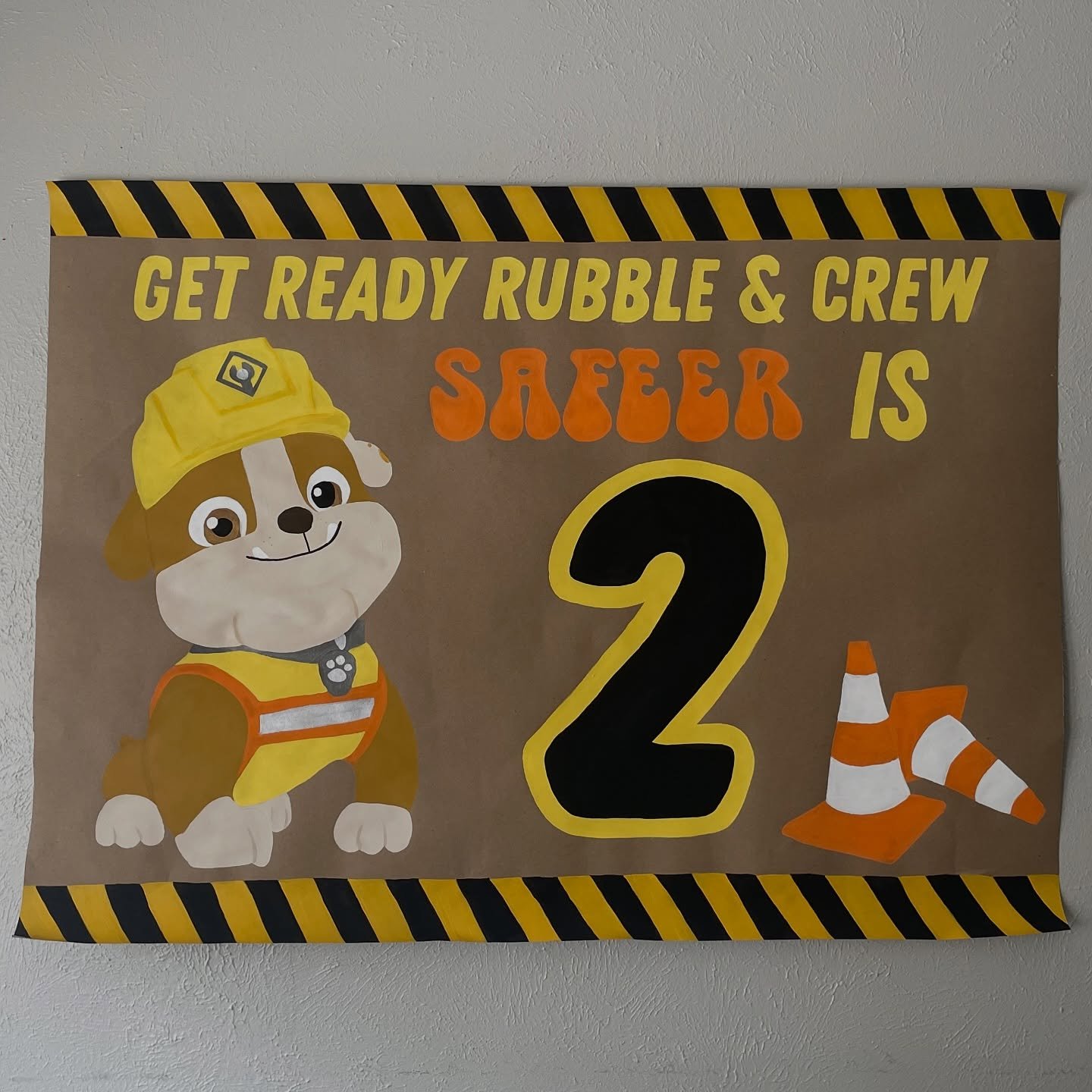 When your kid&rsquo;s favorite show becomes the birthday theme don&rsquo;t worry, I&rsquo;ve got the banner covered. Hand-painted, mom-approved.

#RubbleAndCrew #PartyPlanningMom #HoustonMoms #HoustonMomsGroup #NorthHoustonMoms #TheWoodlandsMoms #Tom