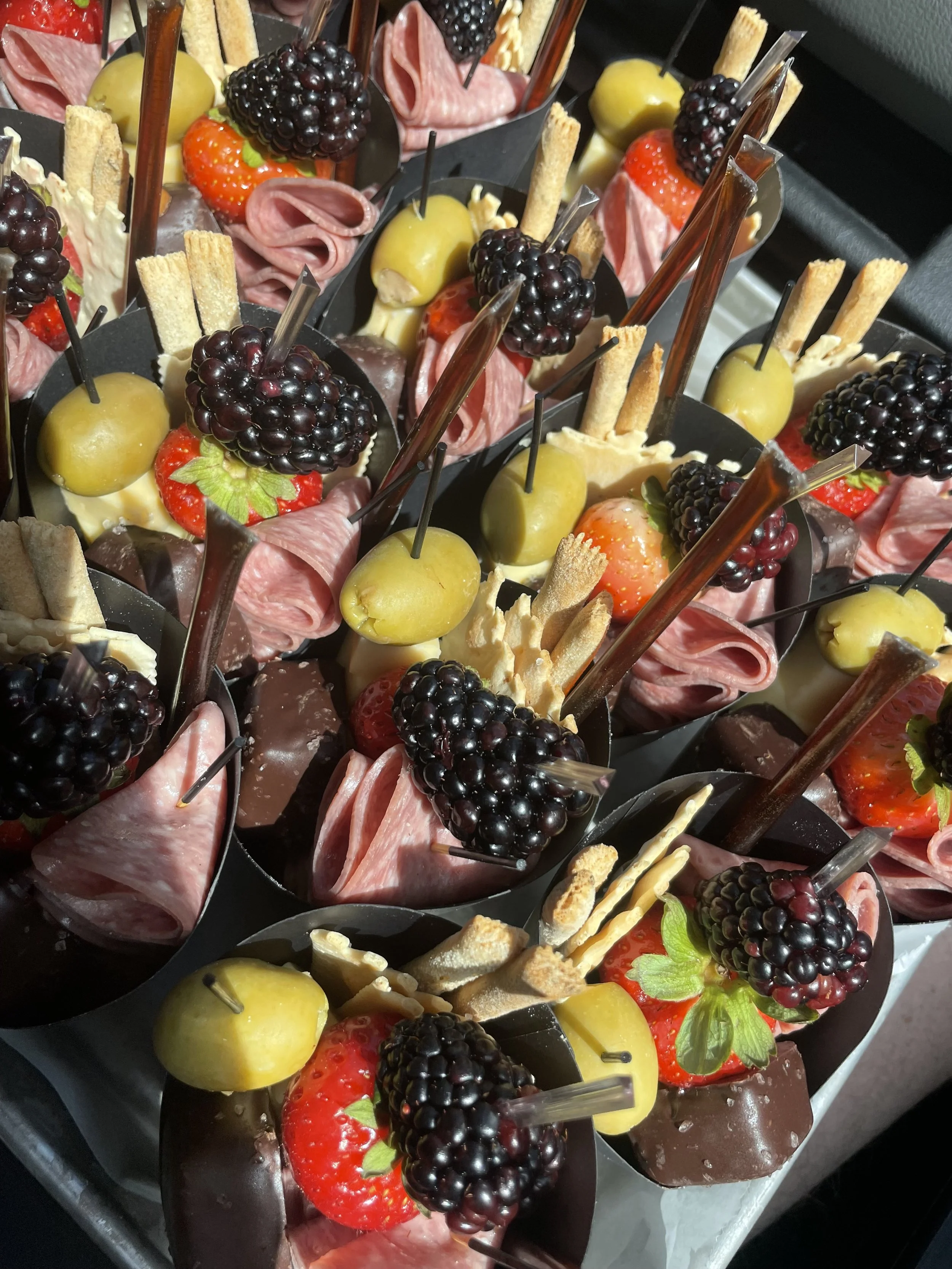 Smoked Gouda Charcuterie Board