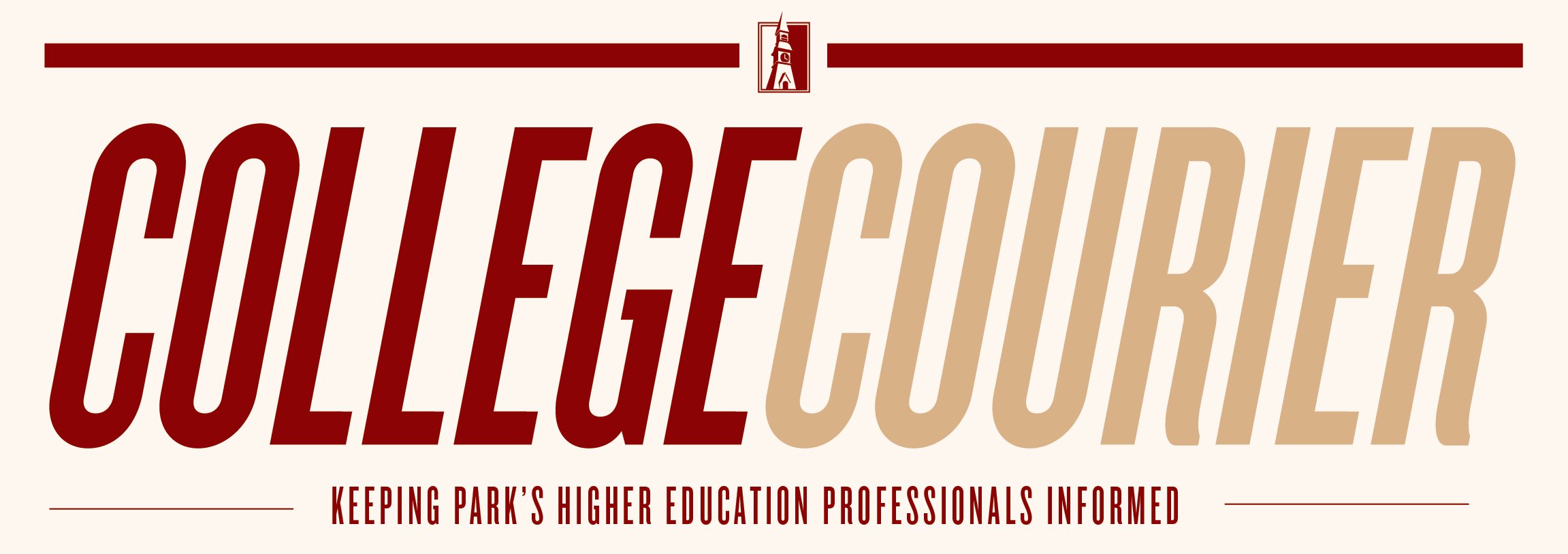 E-news masthead branding