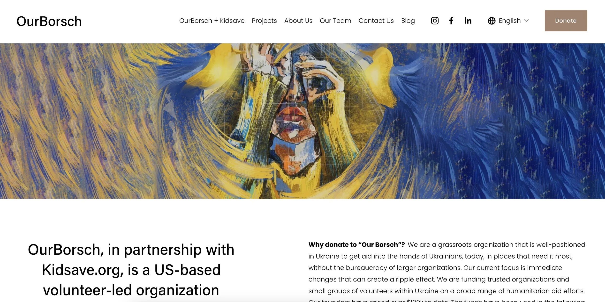 Non-Profit Website Design