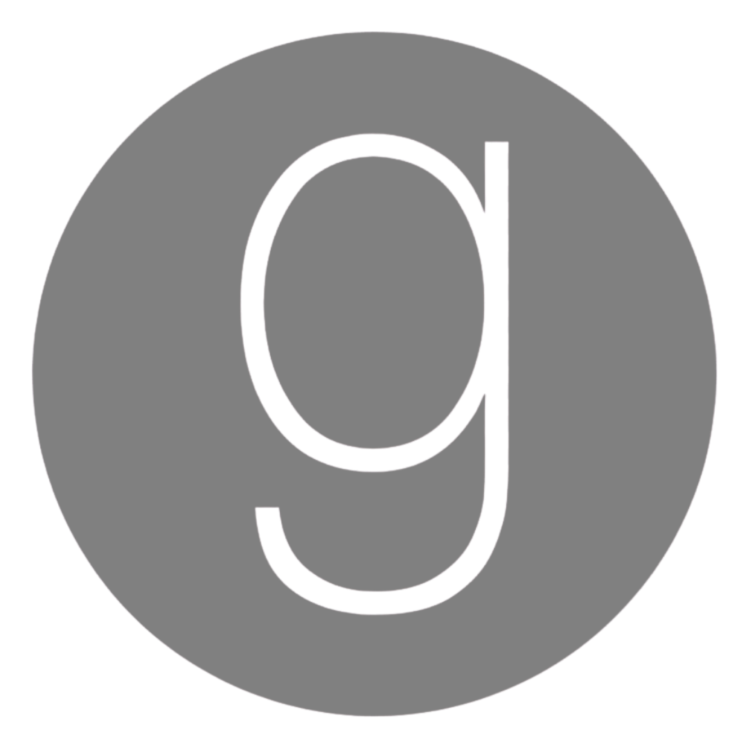 Letter 'g' in white on a gray circular background - the goodreads logo.