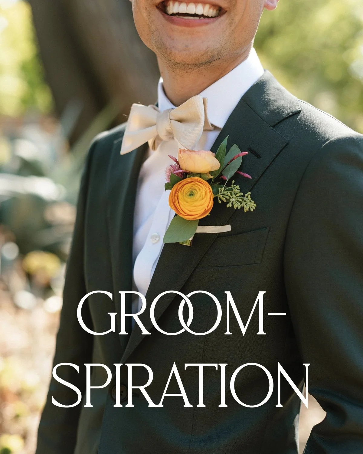 Grooms, this one&rsquo;s for you. ✨

From the perfect boutonniere to a suit that actually fits you, there are so many ways to make your wedding look feel intentional and elevated &mdash; while still being true to your style.

At TLC, we love helping 