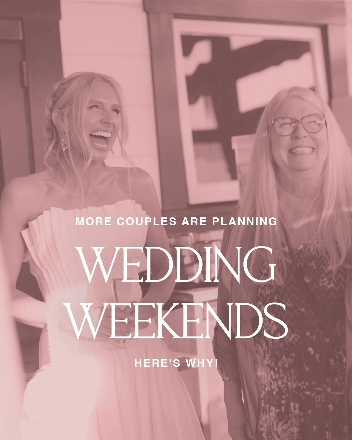 There&rsquo;s something magical about a wedding weekend. Instead of packing everything into a single day, you create space: for connection, celebration, culture, emotion, and presence.

It&rsquo;s not about extravagance &mdash; it&rsquo;s about slowi