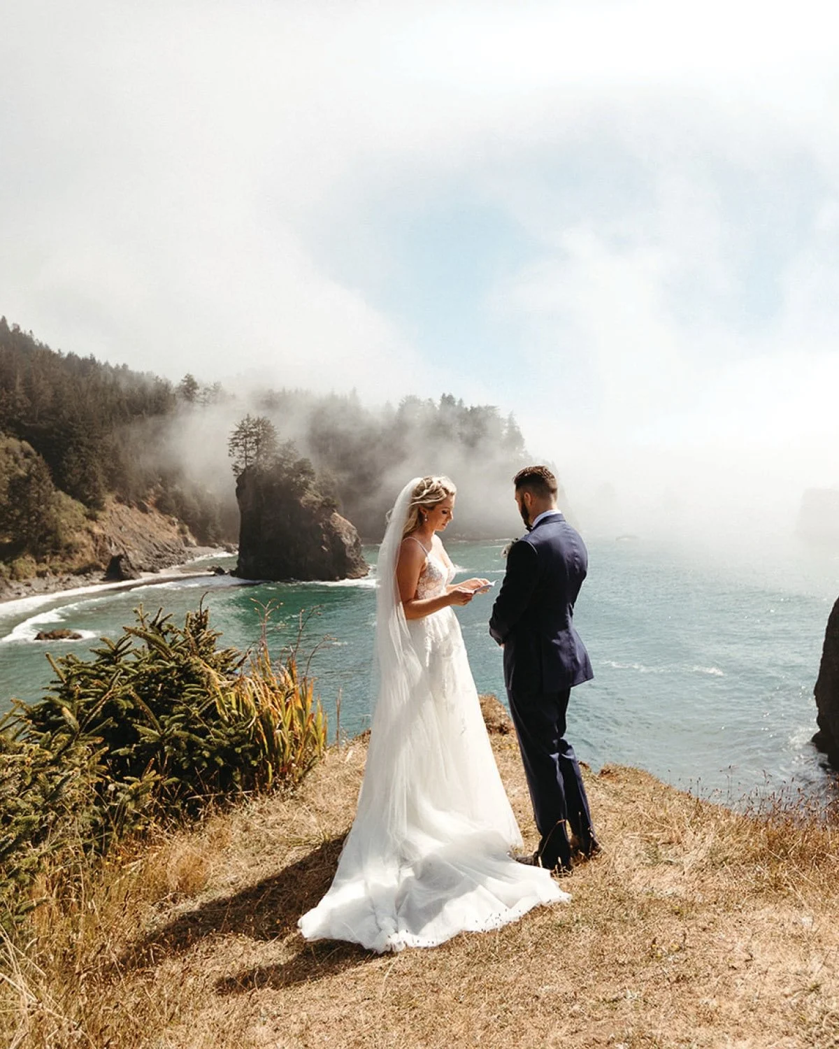 Dreaming of a destination wedding&hellip; but don&rsquo;t want to fly everyone across the world?

Crook Point in Southern Oregon gives all the destination energy &mdash; sweeping cliffs, crashing waves, and dramatic sunsets &mdash; while still being 