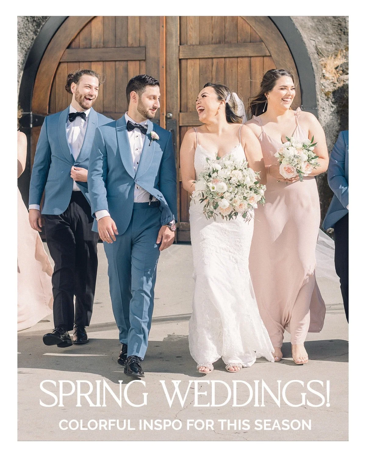 Spring weddings give us permission to play with color again &mdash; and we are here for it.

Whether you&rsquo;re dreaming of soft pastels, saturated jewel tones, or a garden-inspired mix, your spring palette sets the tone for everything: florals, li