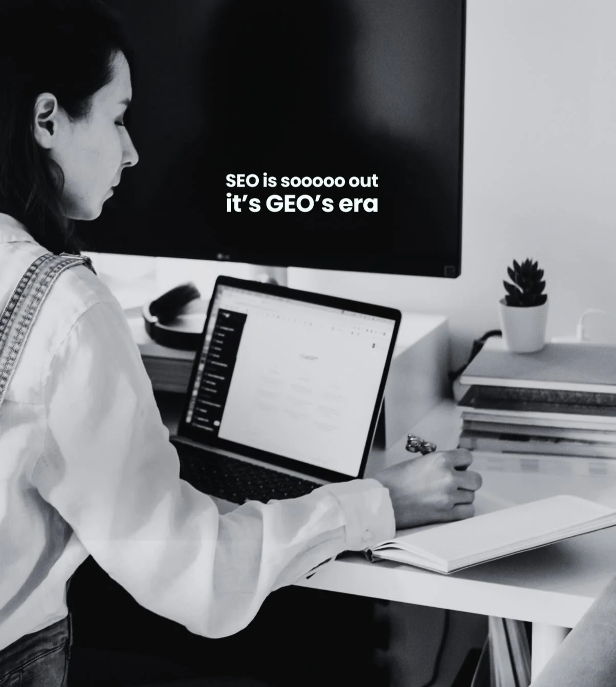 SEO is so 2024..
It&rsquo;s time to shift to GEO, Generative Engine Optimization.
 
It&rsquo;s not about climbing Google anymore. It&rsquo;s about being THE source AI pulls from.
 
And the #1 RULE OF GEO 👉 if your content sounds like AI wrote it, AI