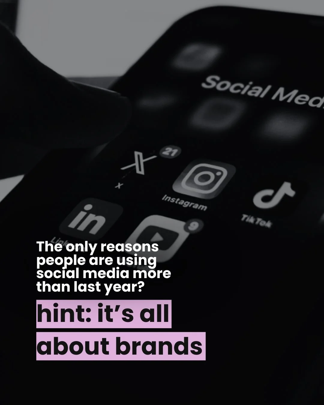 People might still open social to msg a friend or kill a few minutes the most...
But more and more, they&rsquo;re going in to look at a brand.
 
Even though the biggest reasons people use it are still to keep in touch with friends and family (58.2%) 
