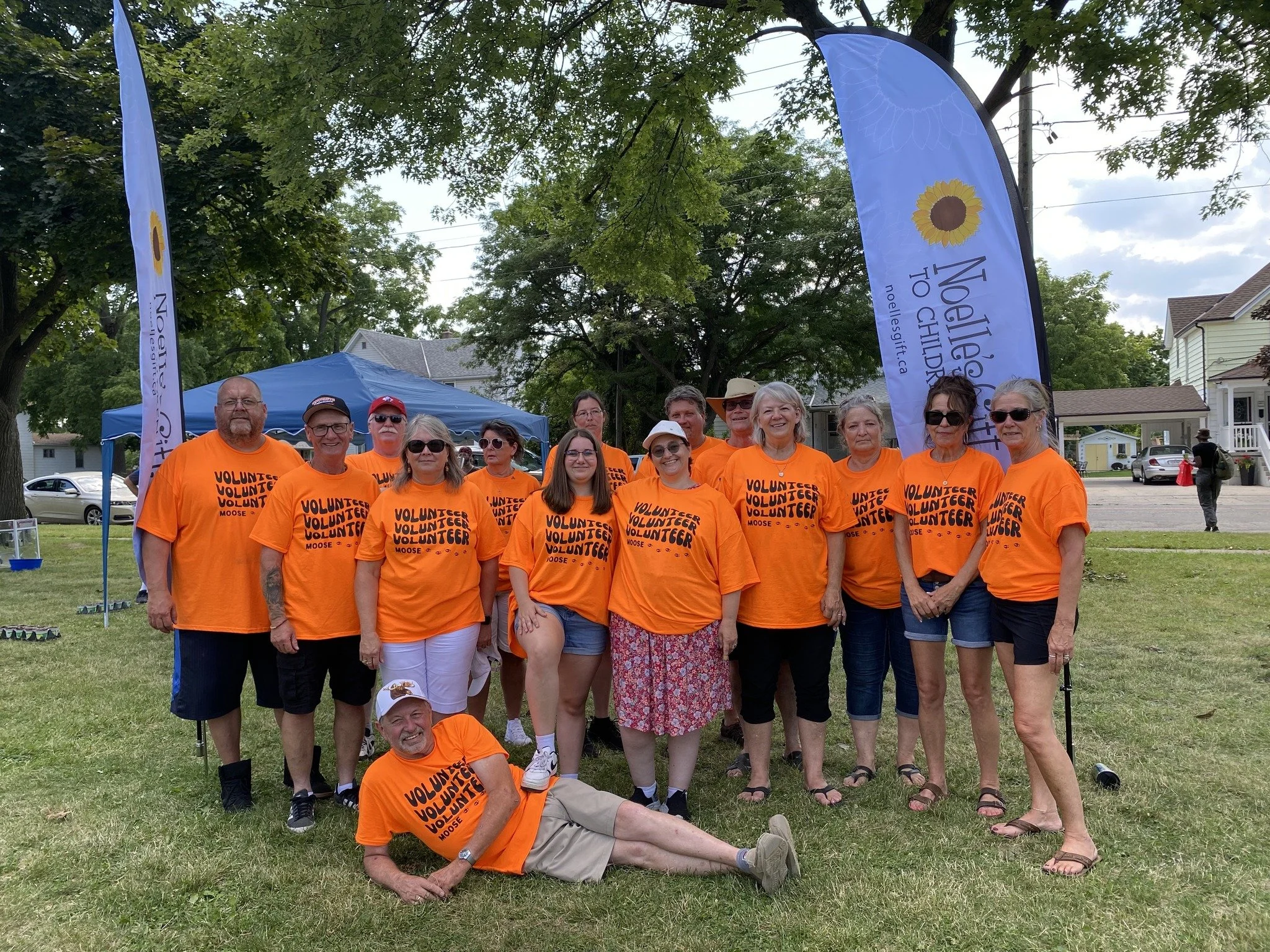 Volunteering for Noelle's Gift Summer Fun Day!