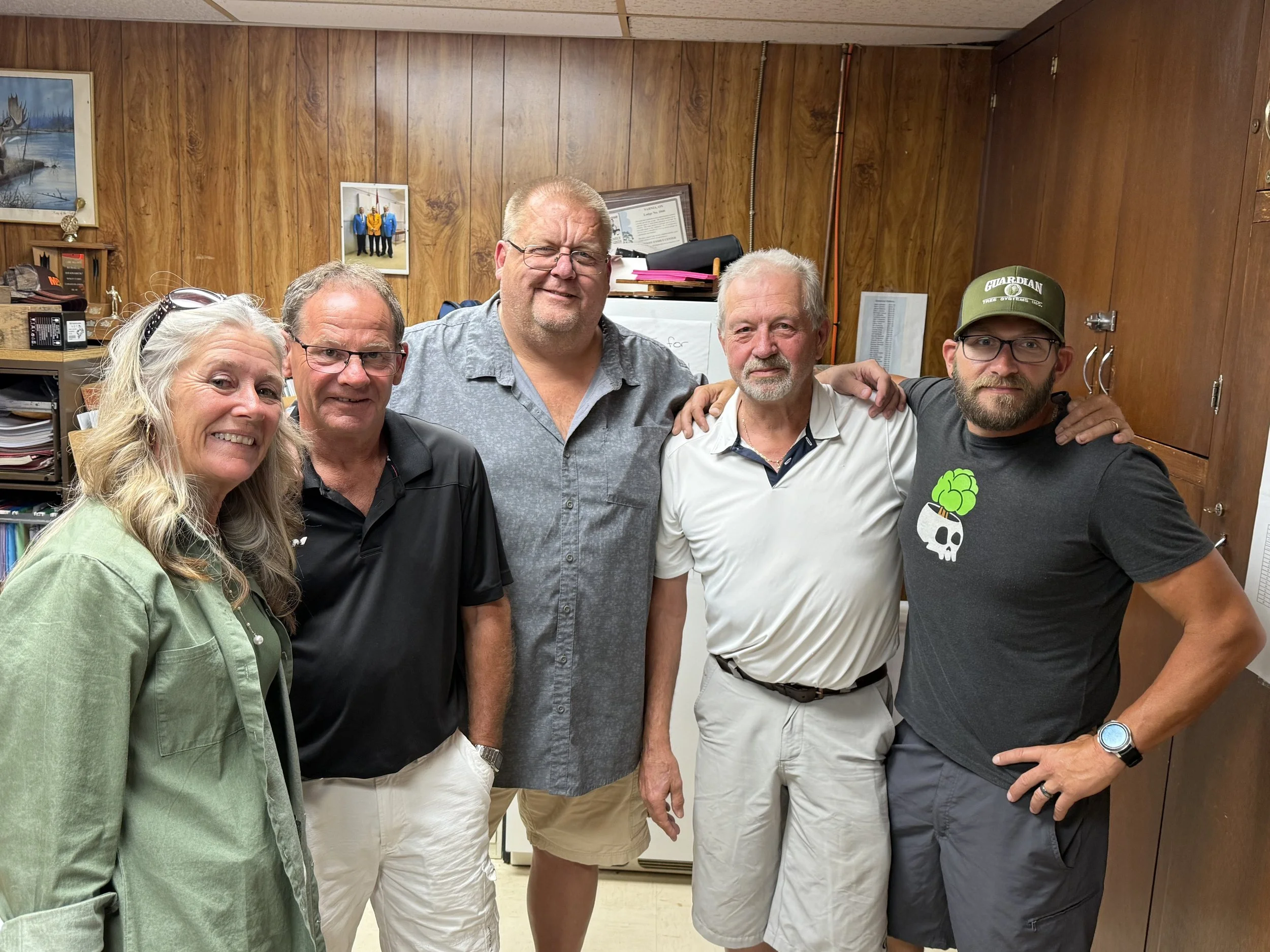 One of the crews working the Meat Raffle Friday nights!