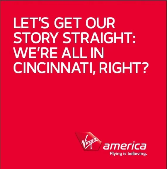 Welcome signage as passengers disembarked. This one, I believe, is still up in Vegas.&nbsp;