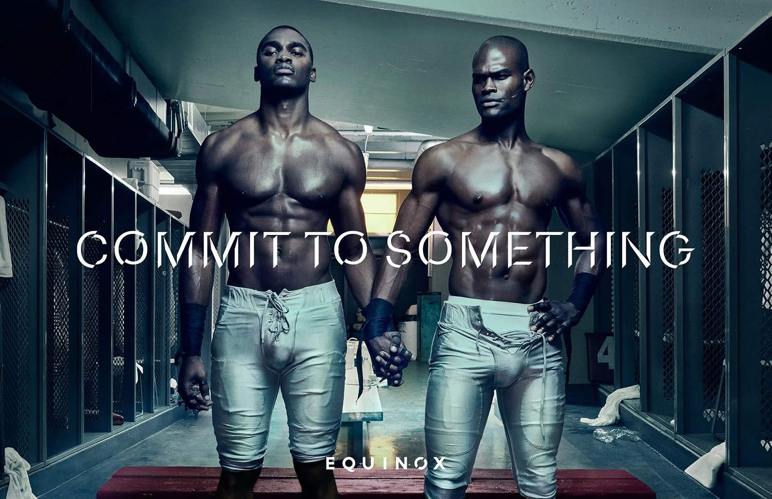 Equinox gym "Commit to Something" football players "Sean McLaughlin" CD