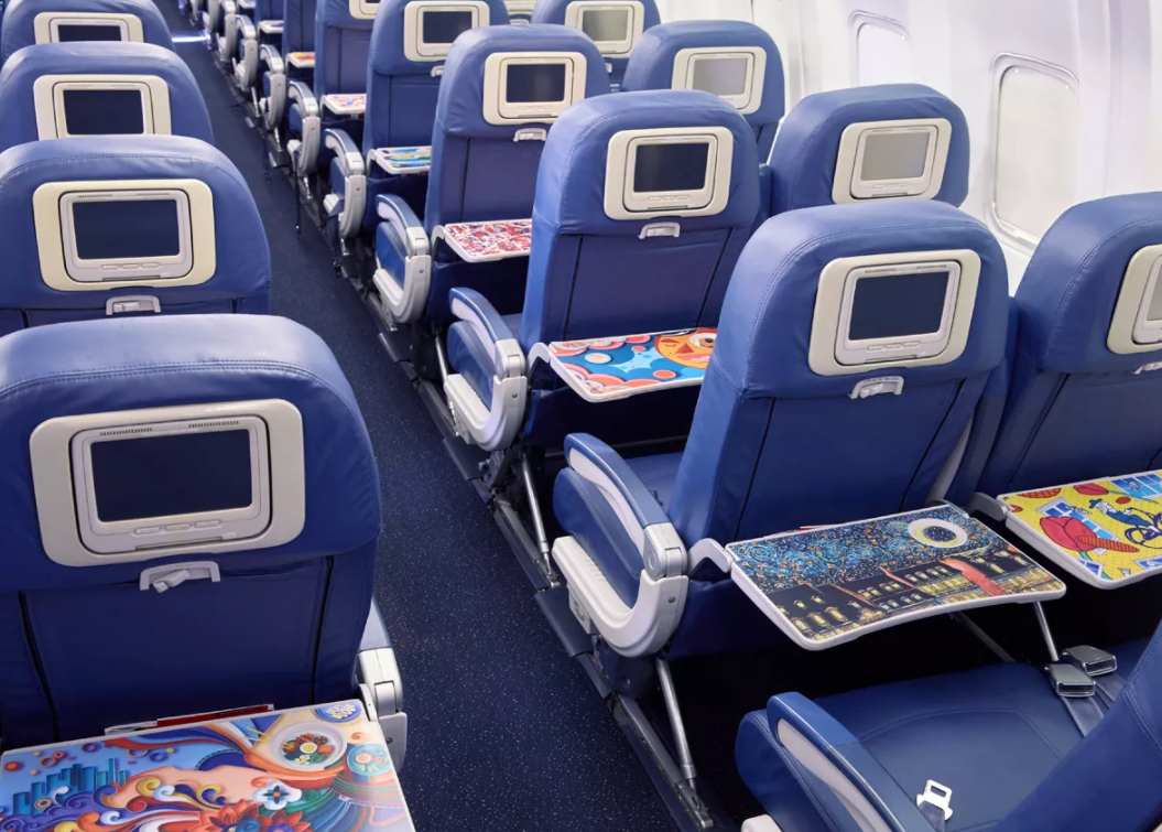 Delta Air Lines Tray Table Sean McLaughlin CD