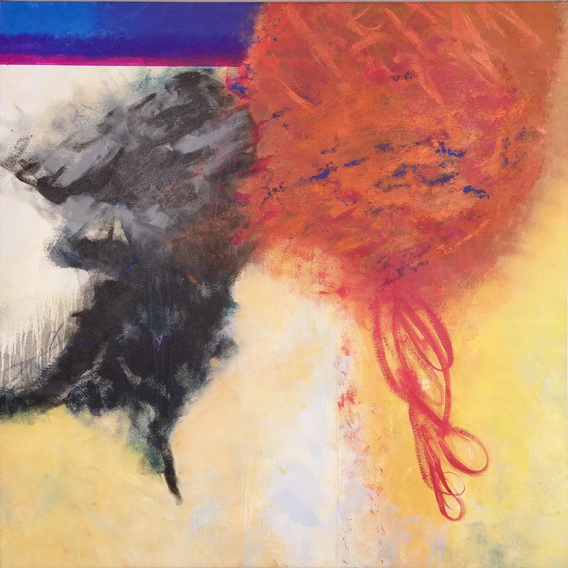 "Right Brain"
Mixed Media acrylic on canvas
60 x 60 x 2.5 in