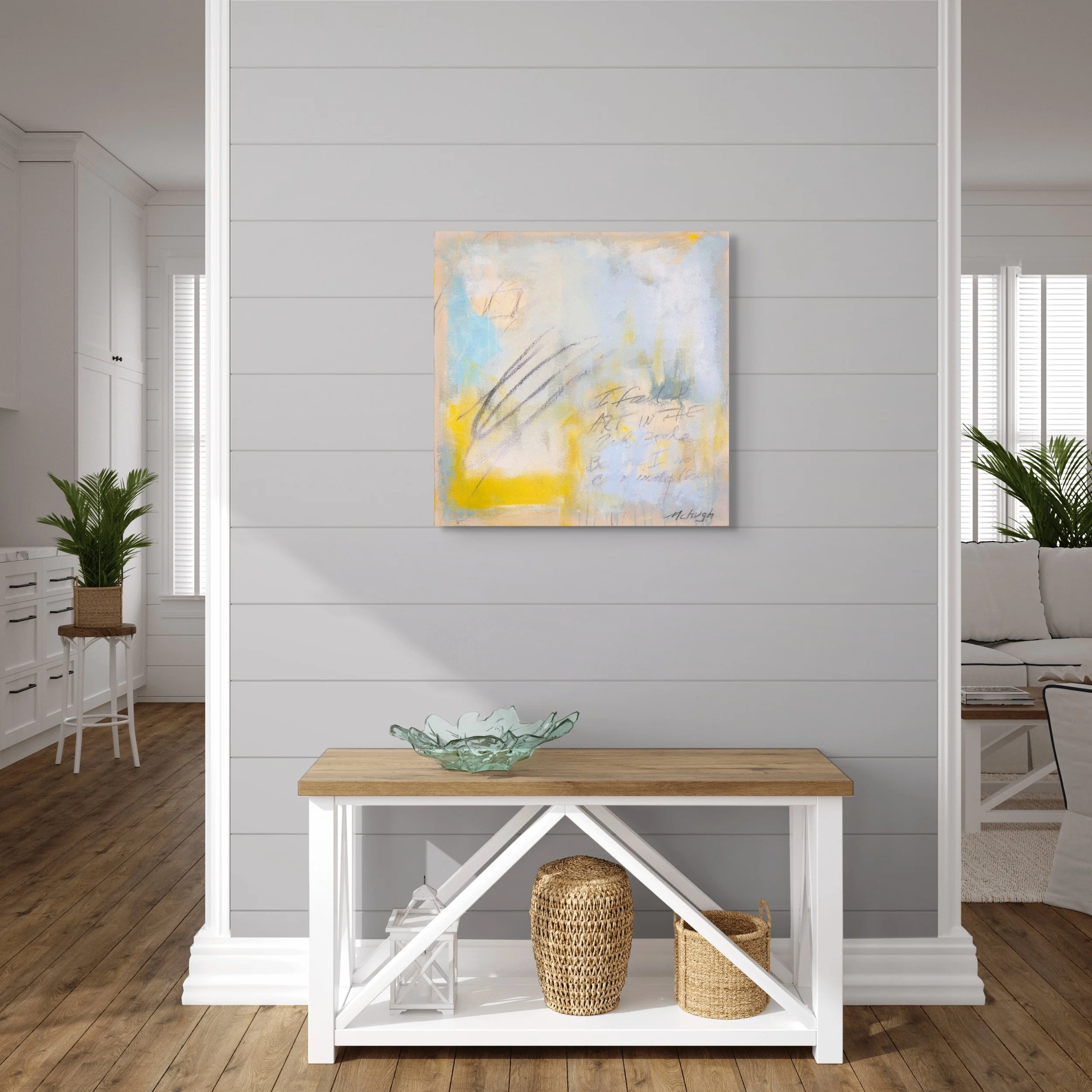 "Failed" 2025, Mixed Media acrylic on canvas
24 x 24 x 2.5 in