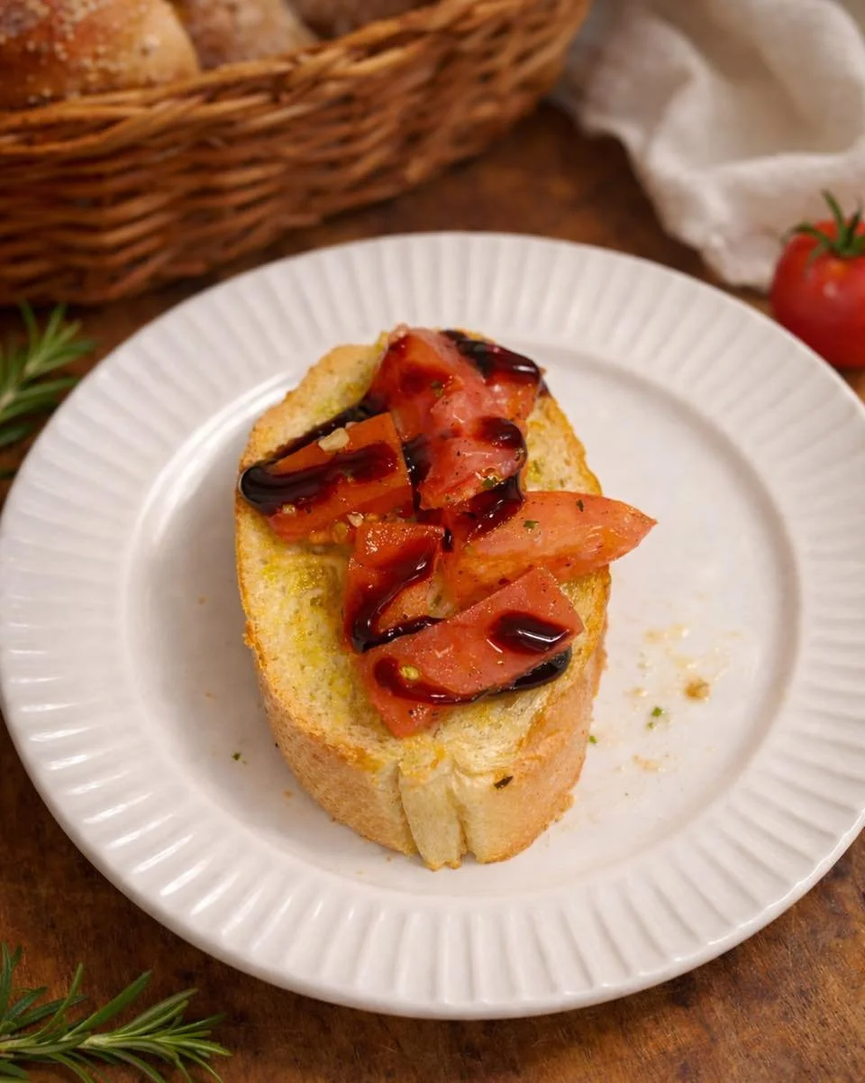 I&rsquo;m convinced bruschetta on sourdough is the best afternoon snack! 

Also, check out our new blog post❗️ 

Ourdlybread.com/a-touch-of-god-1/he-answered