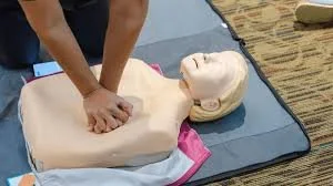 Group first aid training