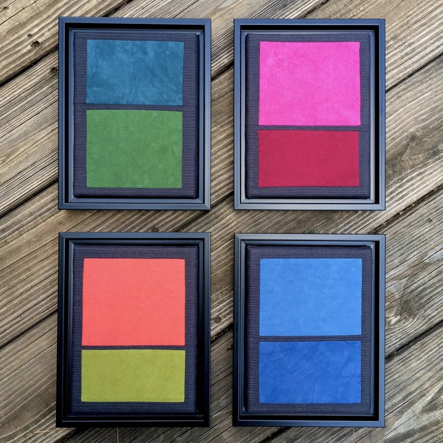 color fields, 6 x 8"