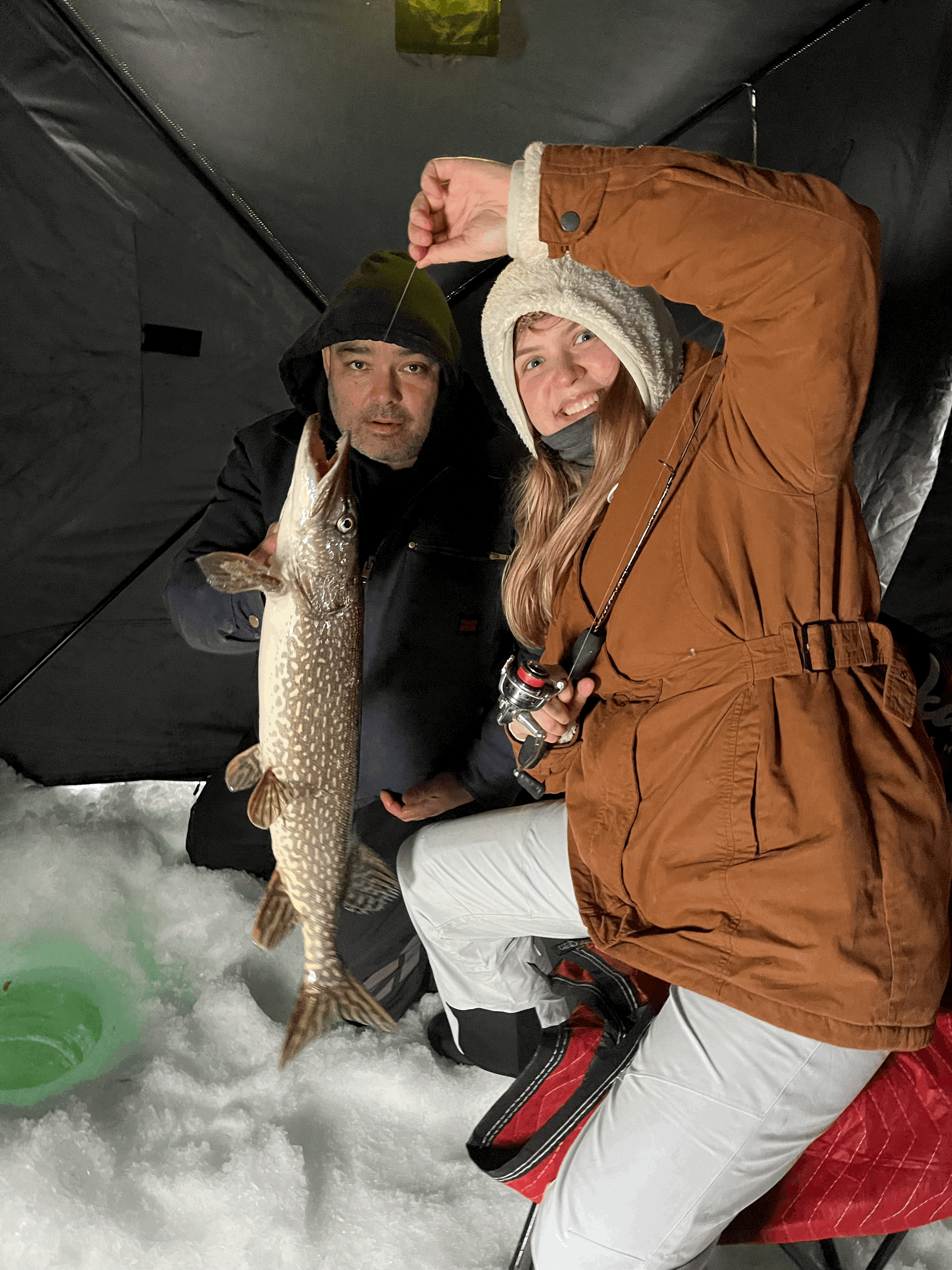 ICE FISHING @ Matheson Island