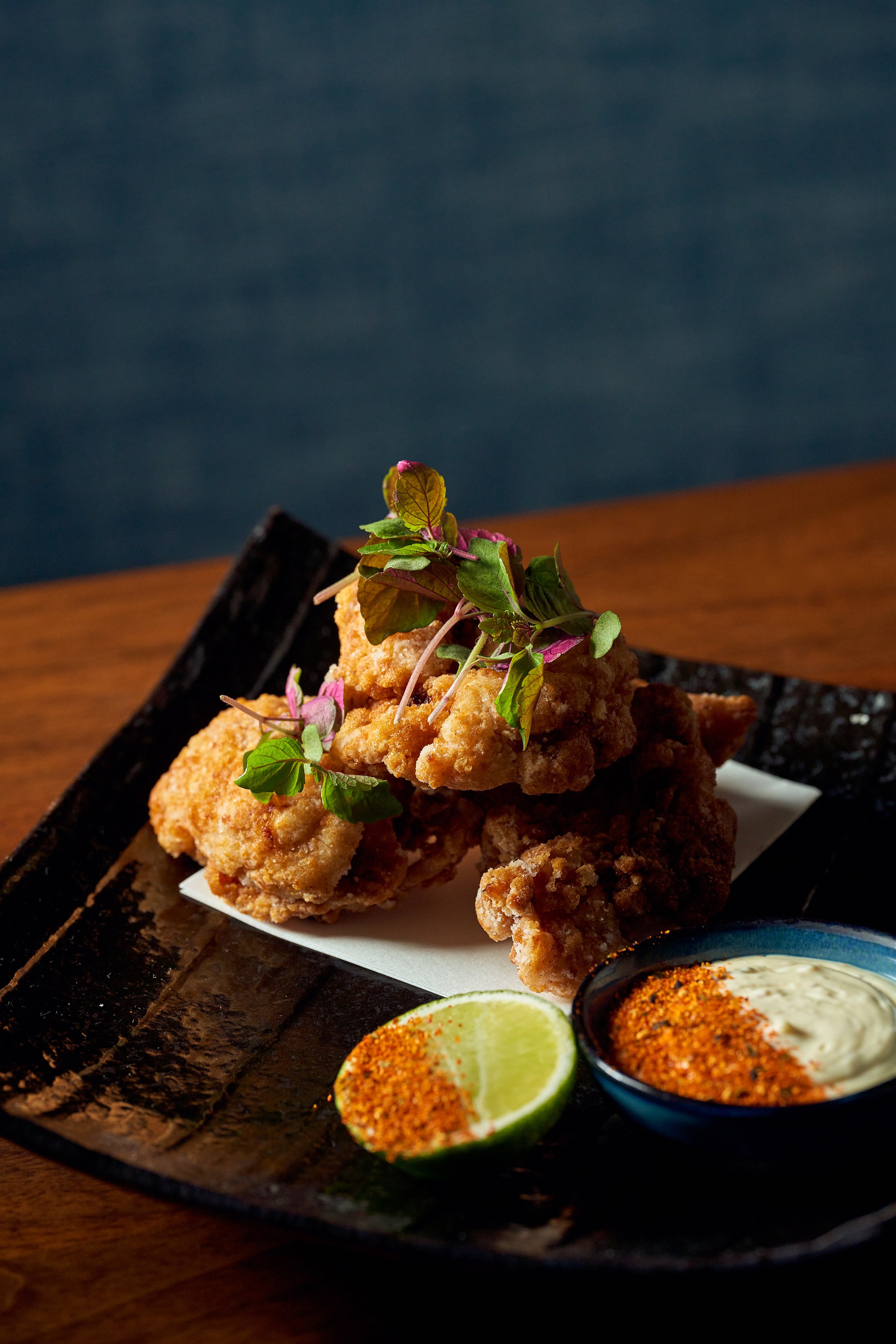Karaage Fried chicken - Azabu sushi restaurant - Miami Beach