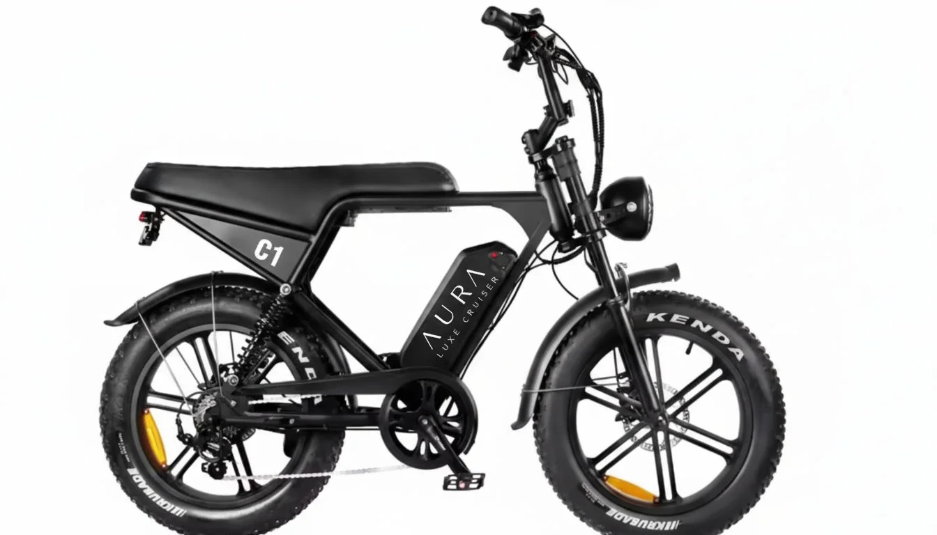 Aura C1 electric bike frame with durable finishes, designed for coastal and tropical conditions in Belize