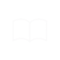 Outline of an open book icon.