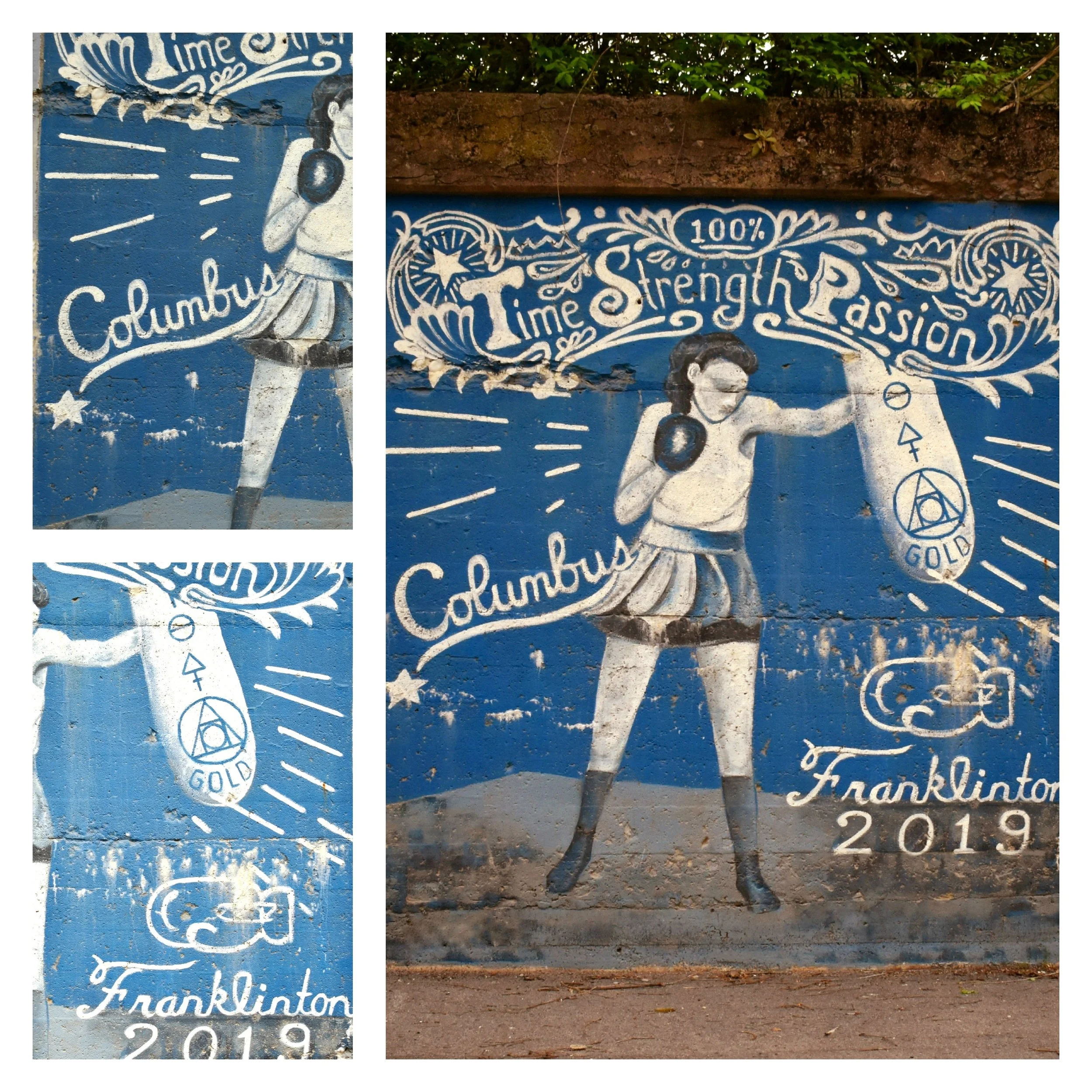 Gravity Hotel Mural, Columbus Ohio, 2019