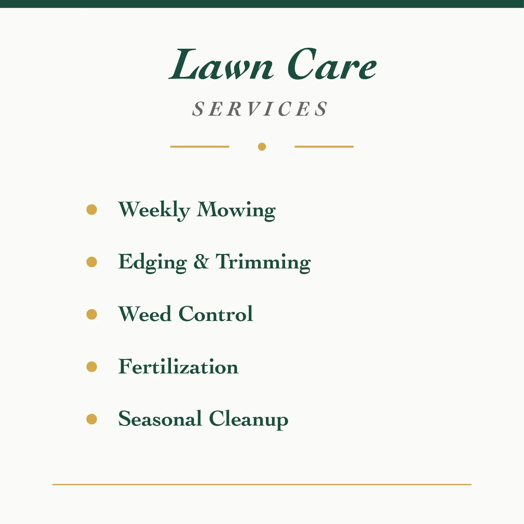 Lawn Care Service