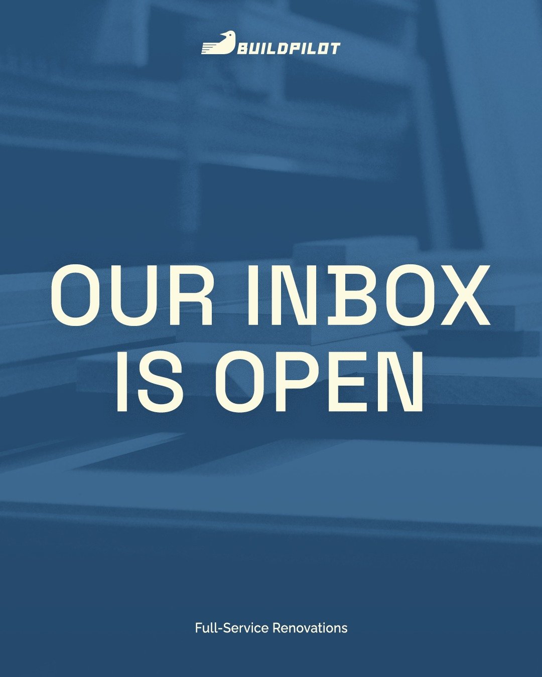 BuildPilot is taking on new clients. If you're planning a renovation in the lower mainland, send us a DM 📬