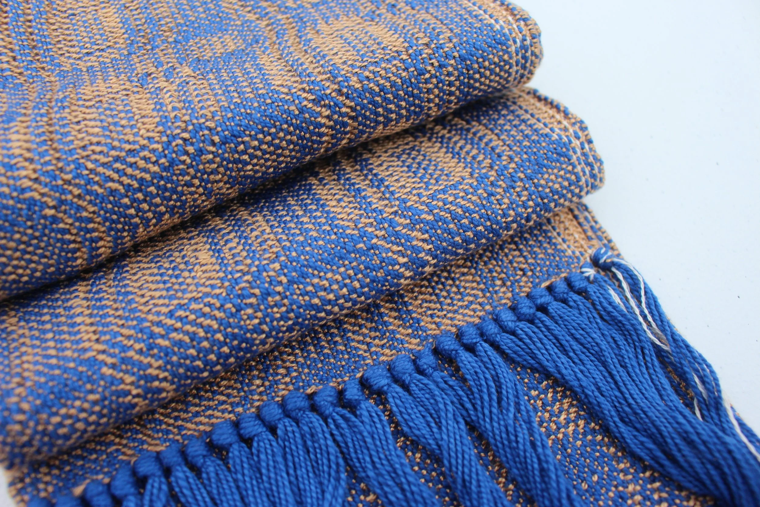 Woven Silk & Cotton Scarf