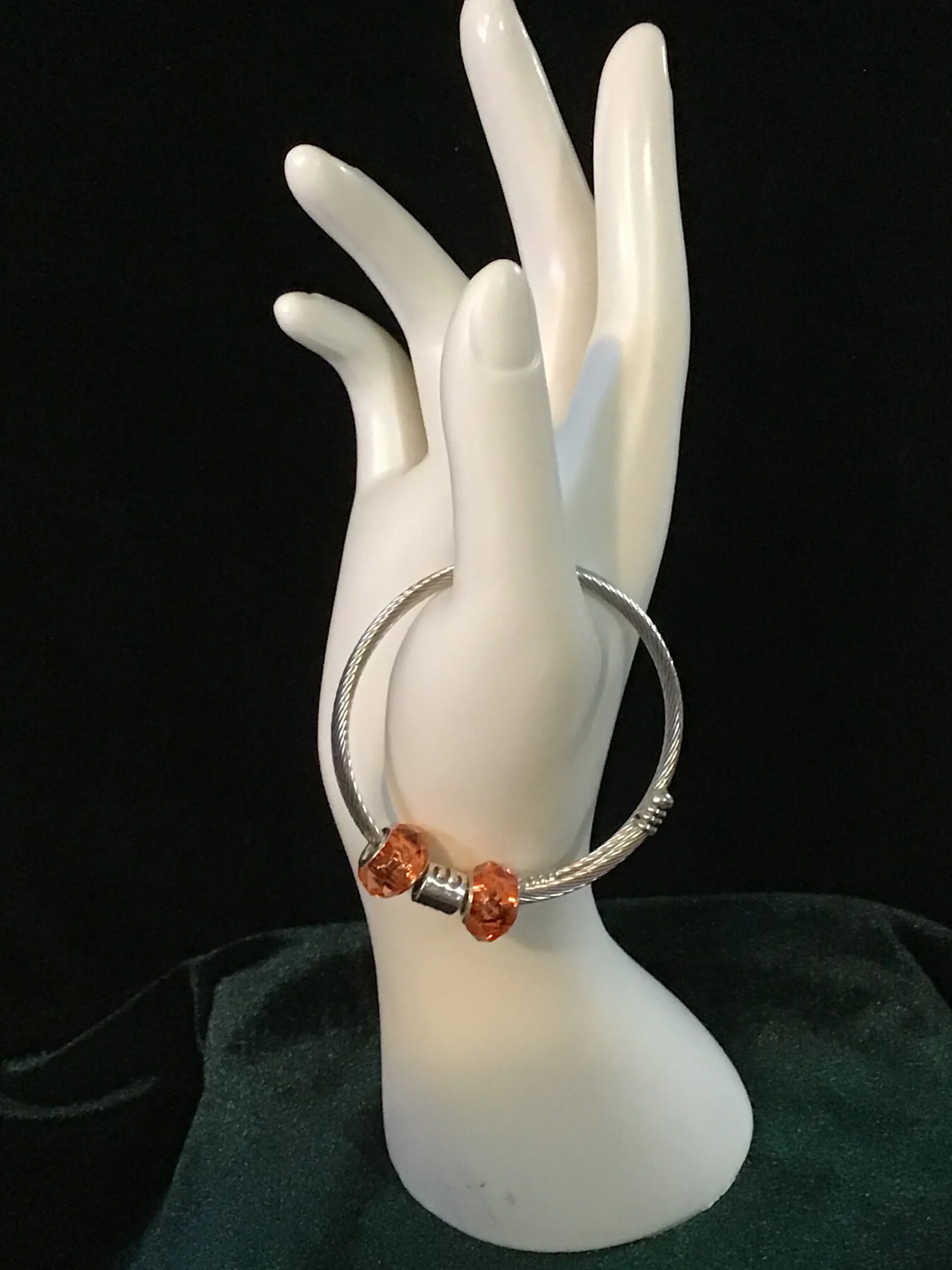 Silver snake bracelet Aries