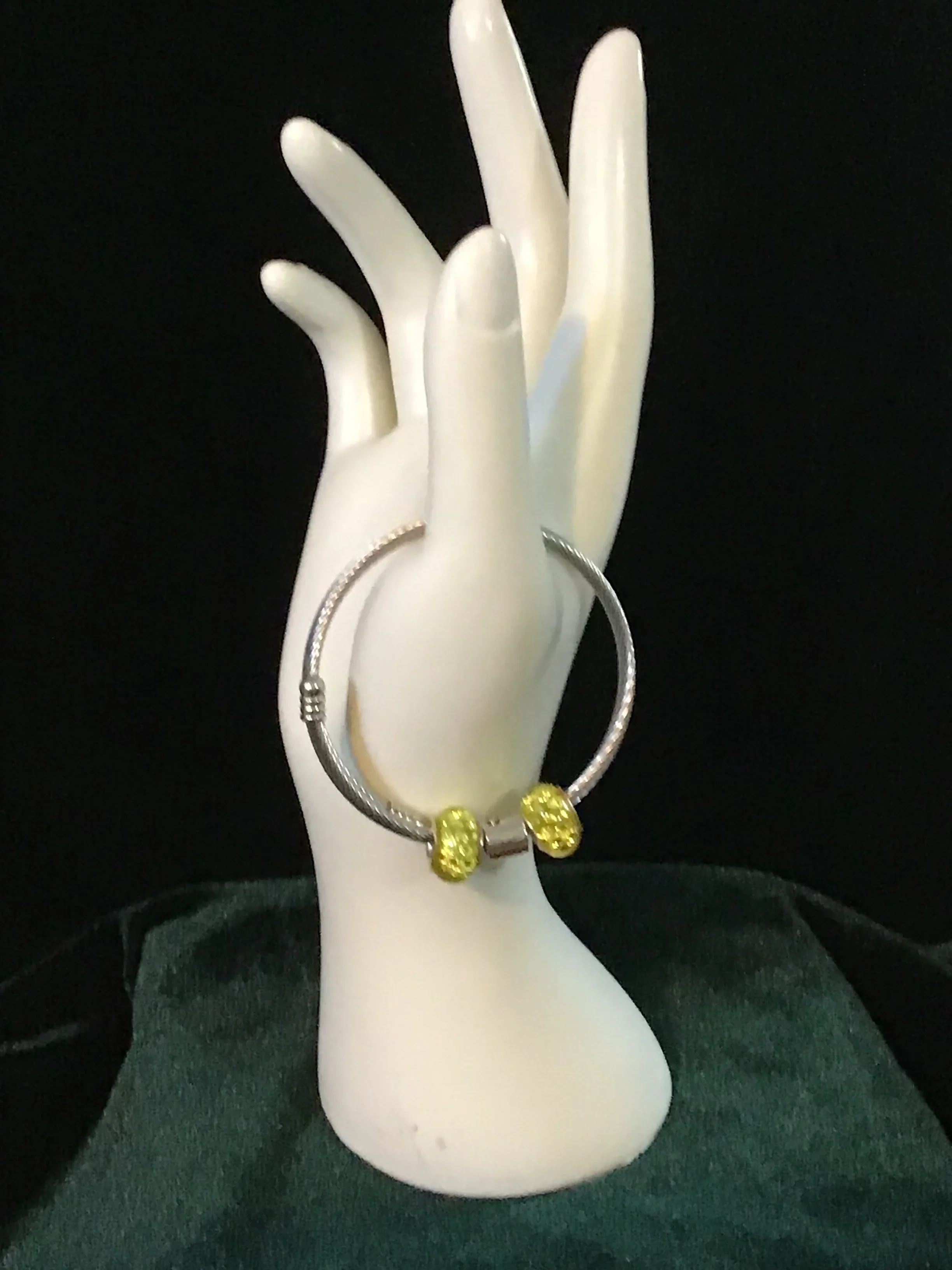 Silver snake bracelet Capricorn