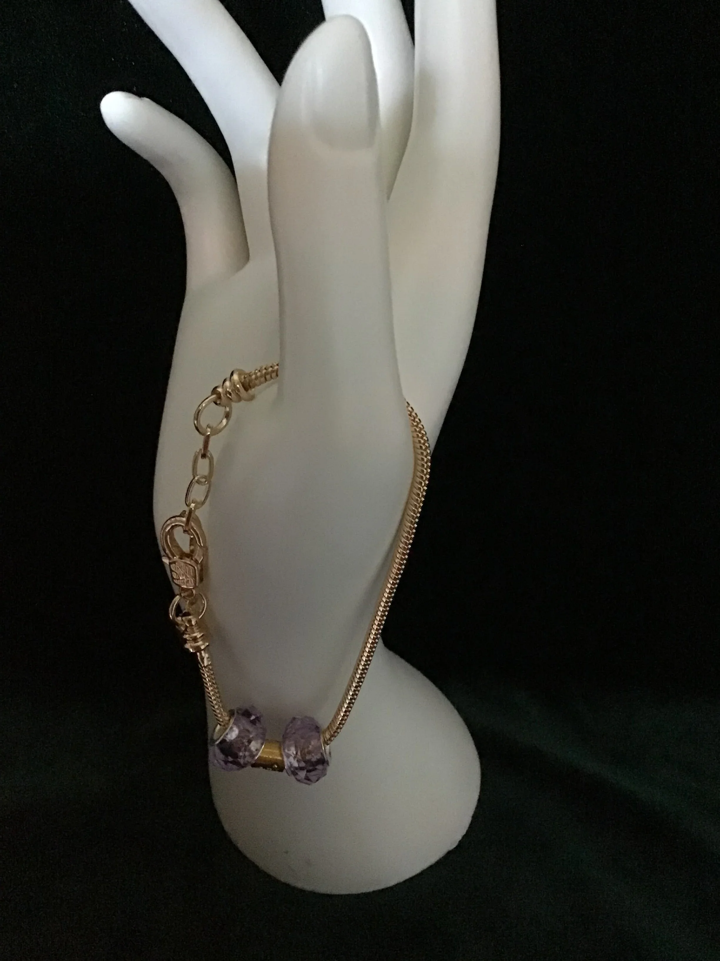 Zodiac adjustable snake bracelet-( December-January) Capricorn