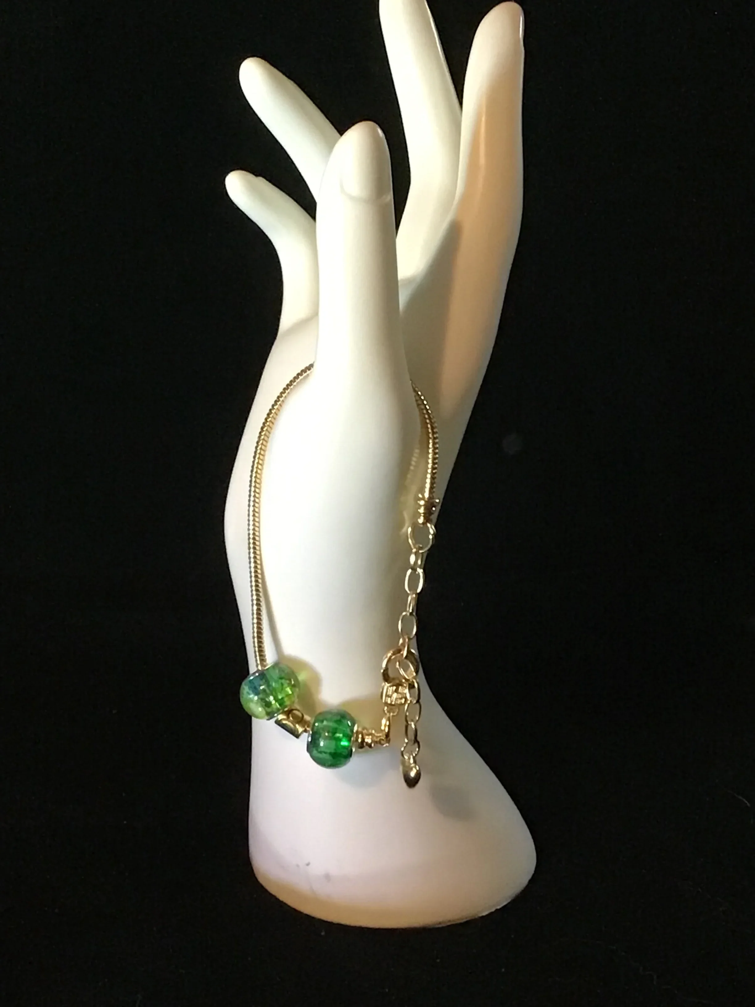 Zodiac adjustable snake bracelet-(June-July)Cancer