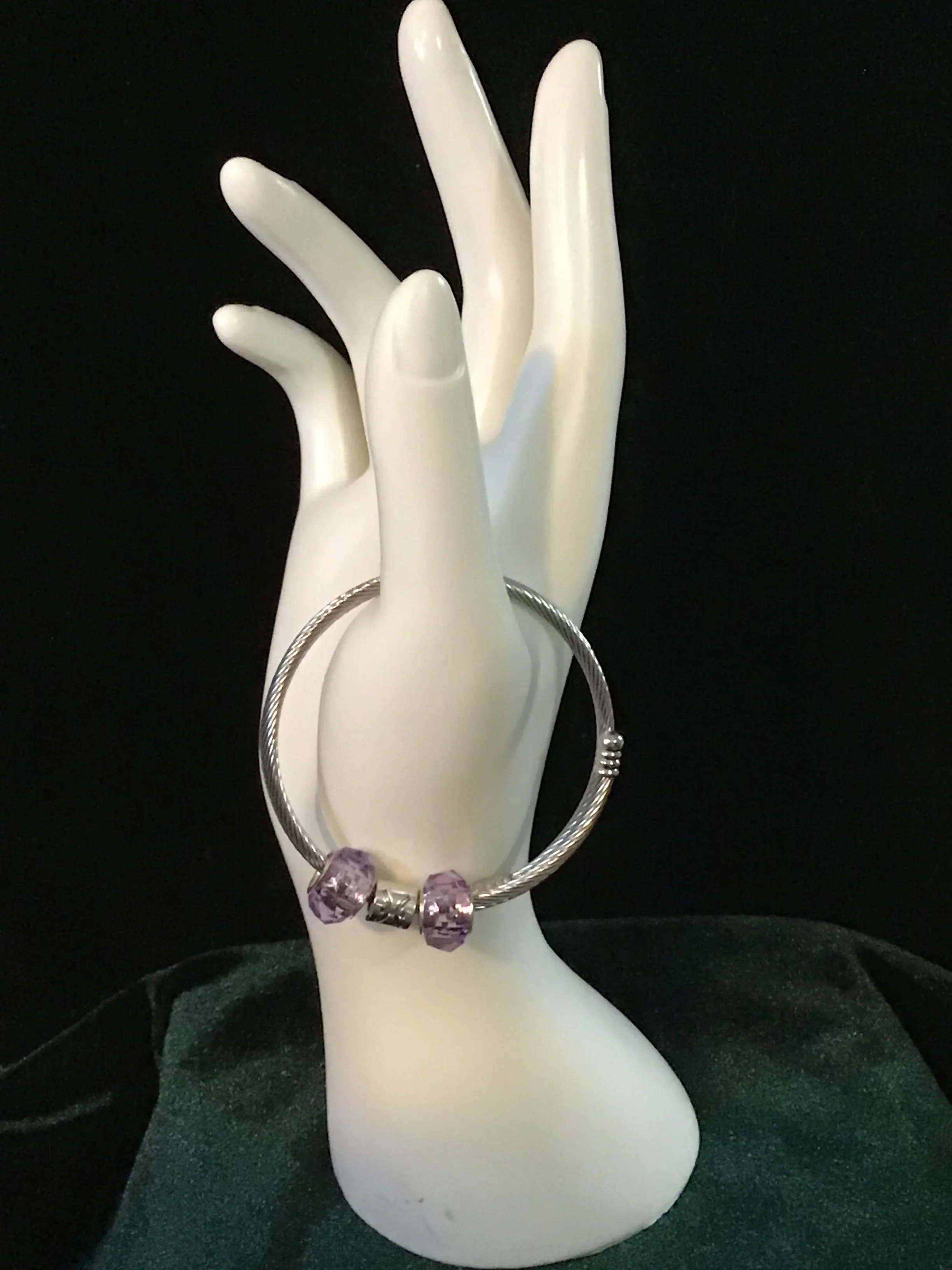 Silver snake bracelet  Gemini