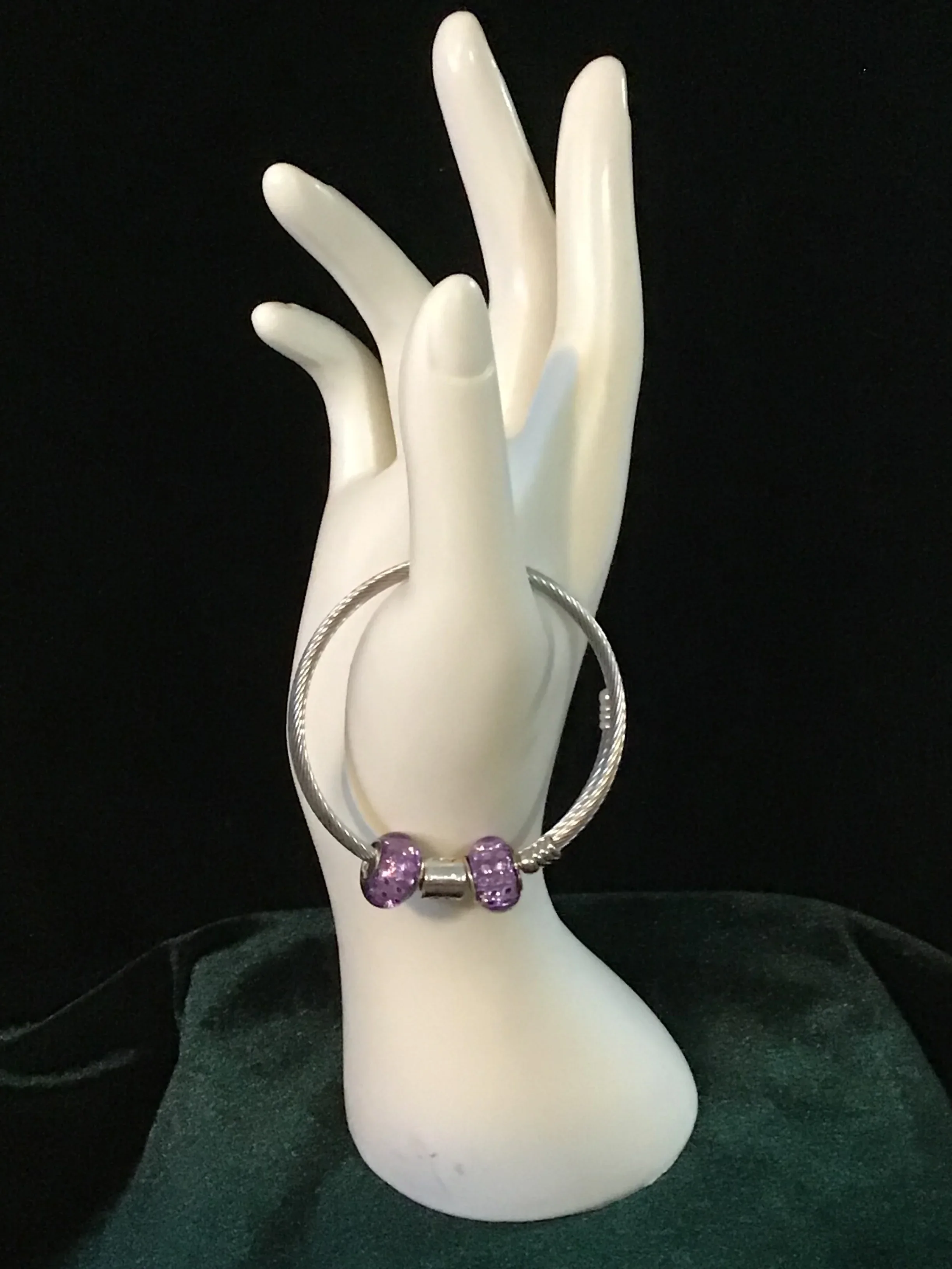 Silver snake bracelet Aquarius