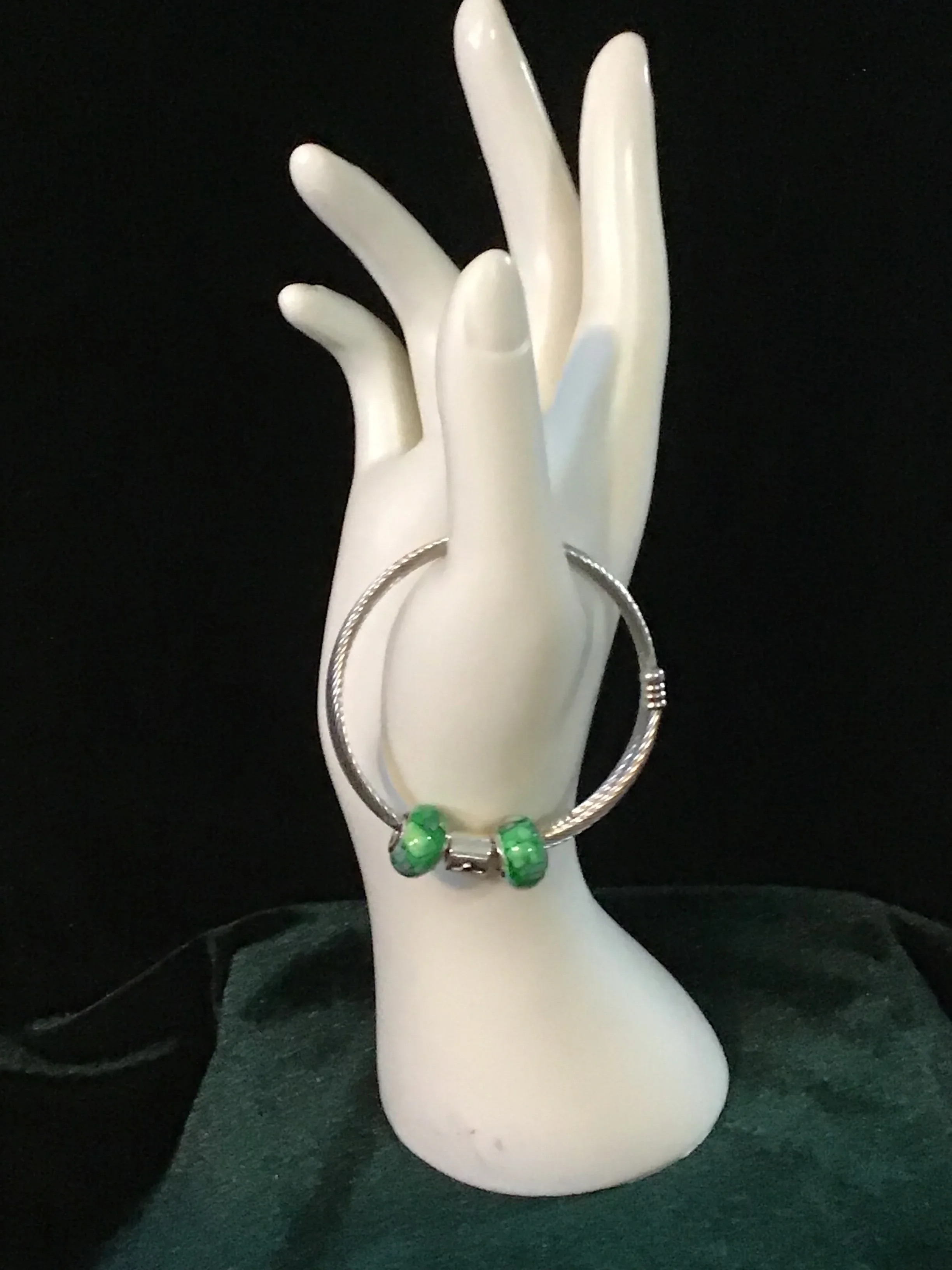 Silver snake bracelet Libra